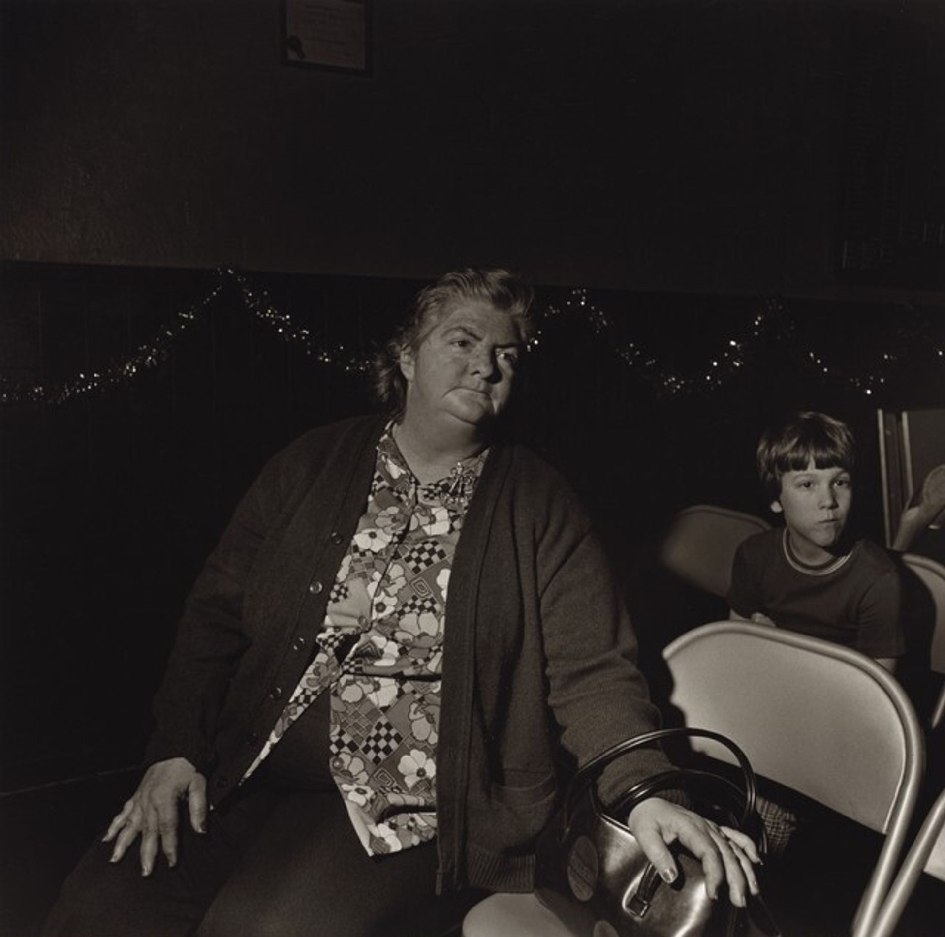 Jean Sabatine, American Legion, Bangor, Pennsylvania by Larry Fink