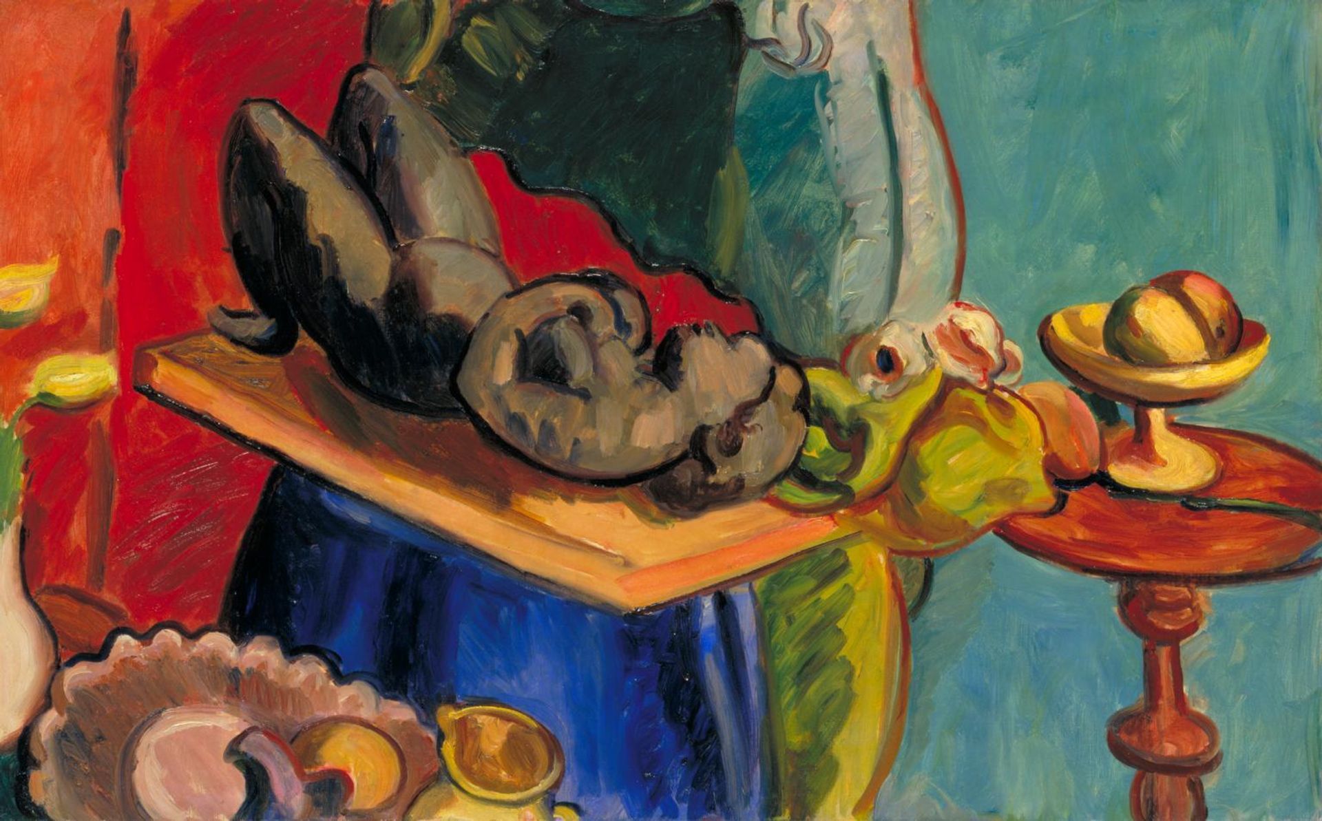 Still Life with Clay Figure, I by  Sir Matthew Smith