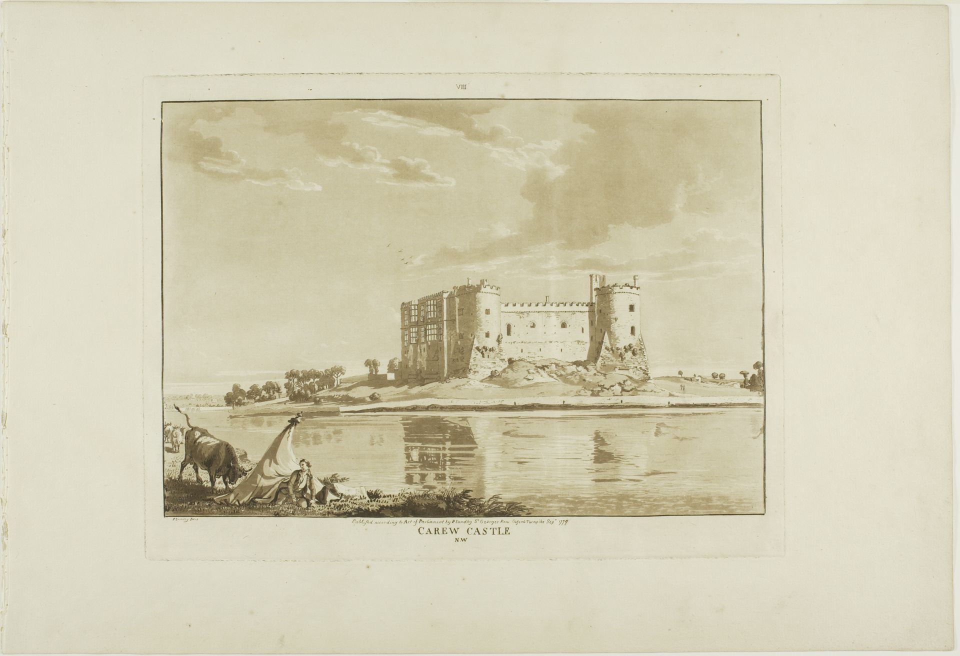 Carew Castle by Paul Sandby
