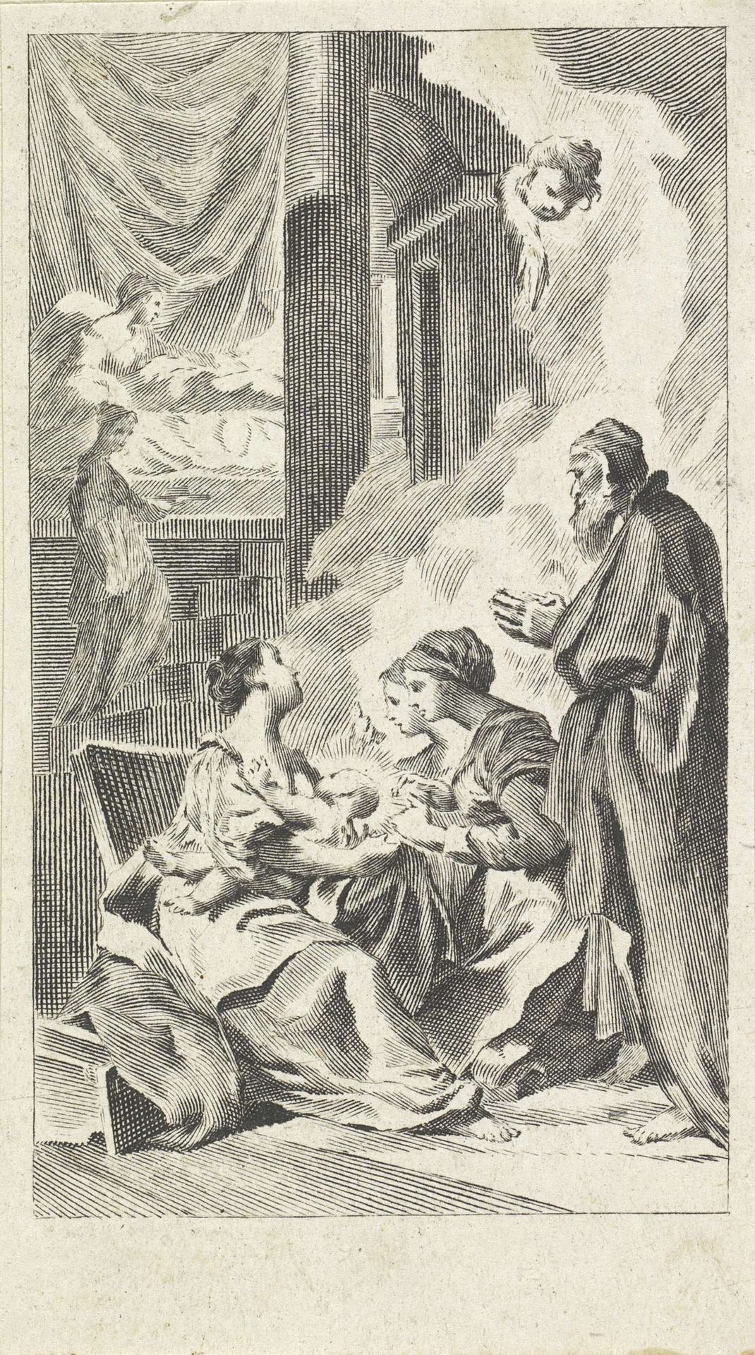 Birth of the Virgin by Giovanni Cattini
