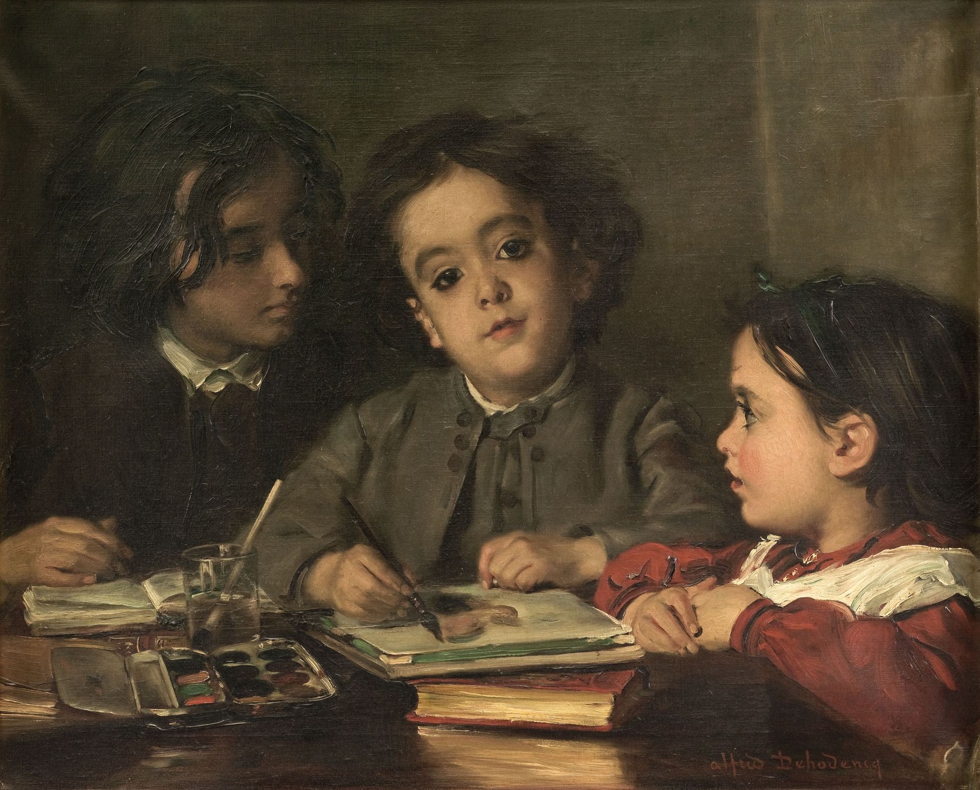 Intimate portraits by Alfred Dehodencq