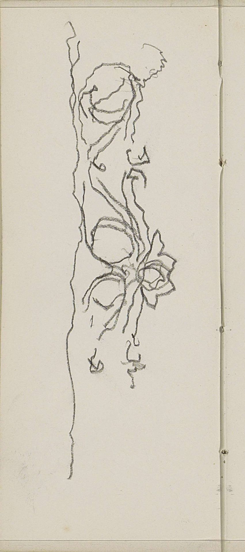 Band met floraal motief by Gerrit Willem Dijsselhof