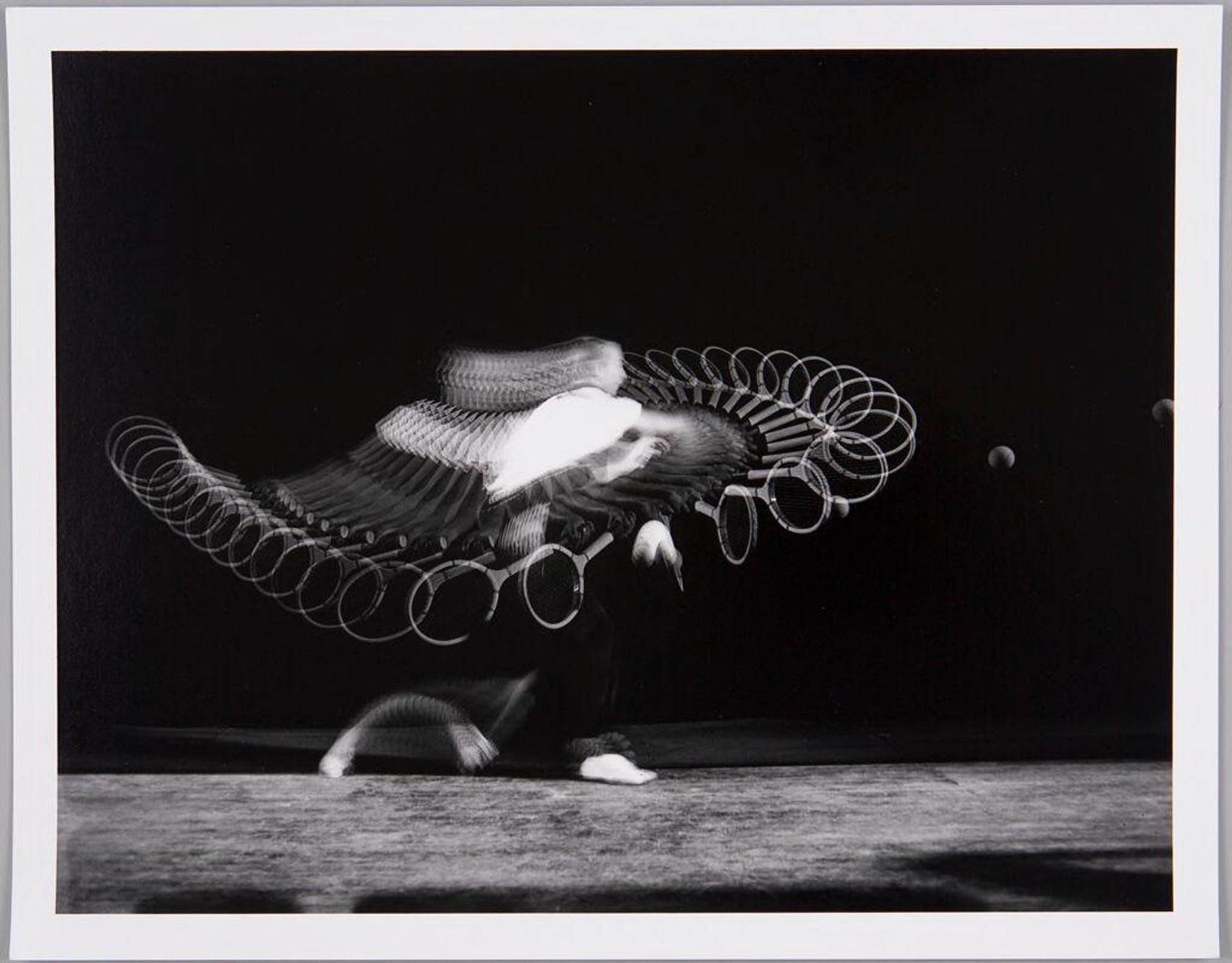 Jenny Tuckey Forehand Multiflash by Harold Edgerton