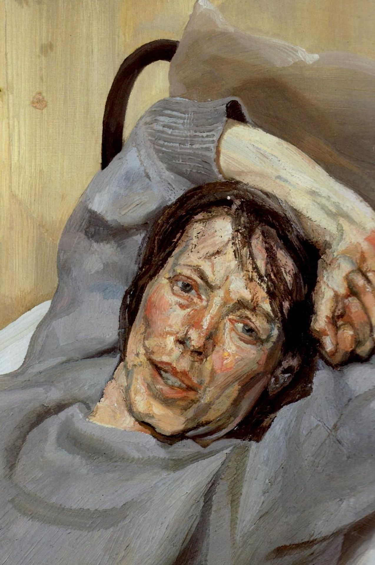 Woman in a Grey Sweater by Lucian Freud