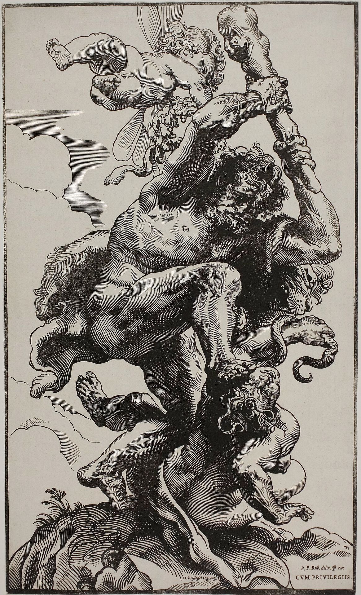 Hercules Slaying Envy by Christoffel Jegher