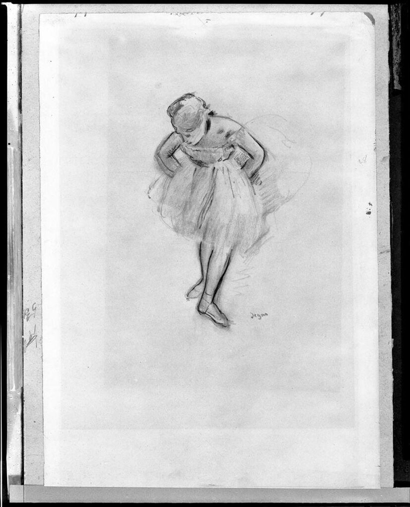 Dancer Taking a Bow by Imitator of Hilaire-Germain-Edgar Degas