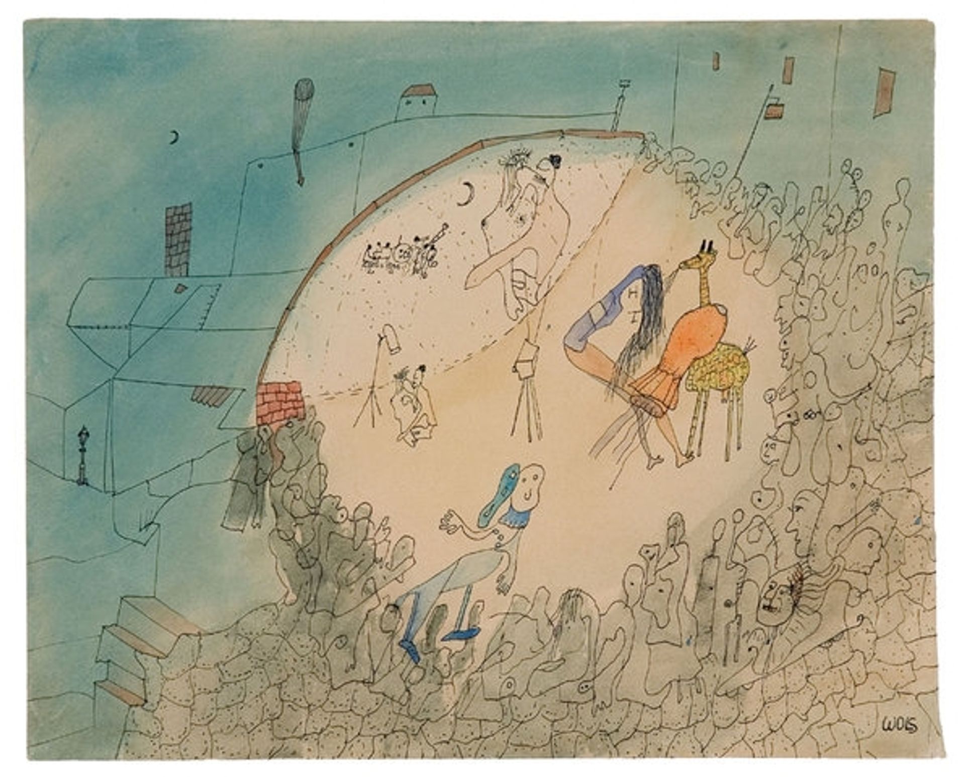 Le cirque by Wols