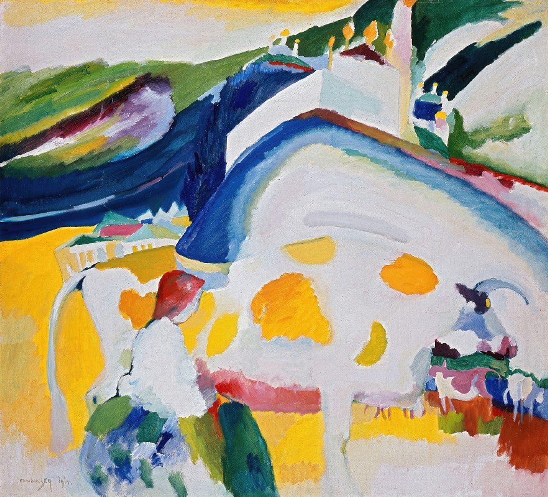 The cow by Wassily Kandinsky