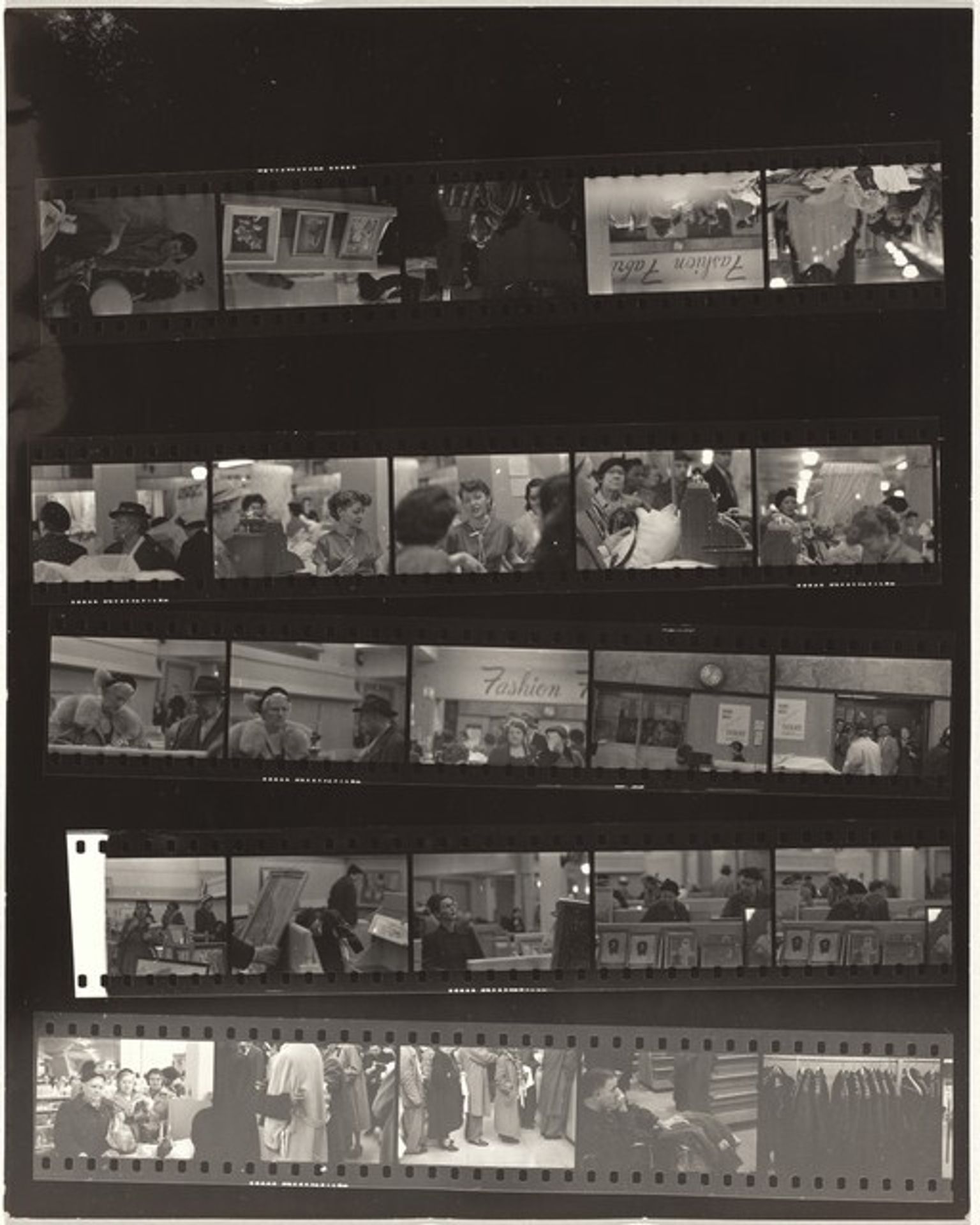 Hearn's--New York City no number by Robert Frank