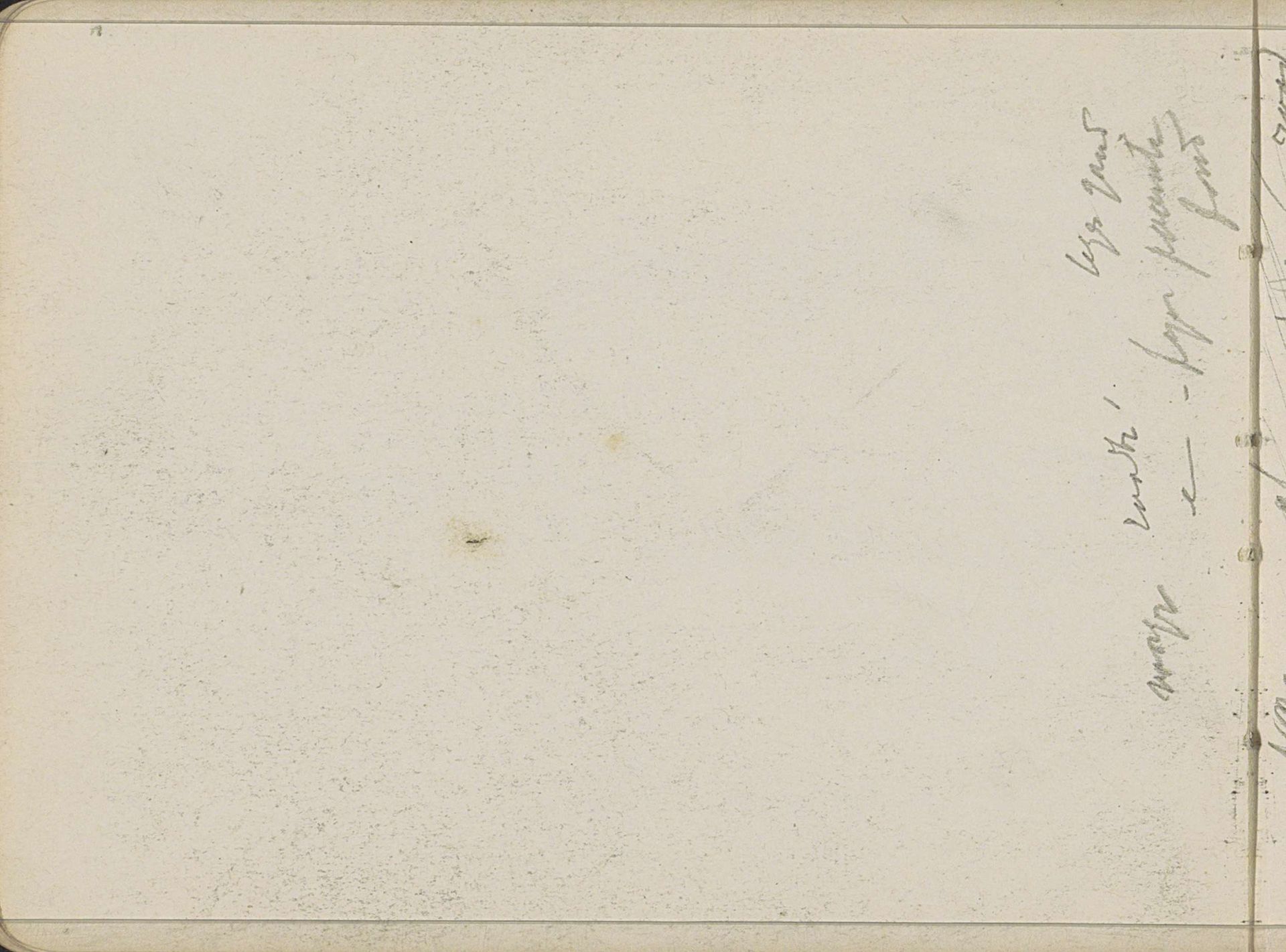 Blad met annotaties by Johan Antonie de Jonge