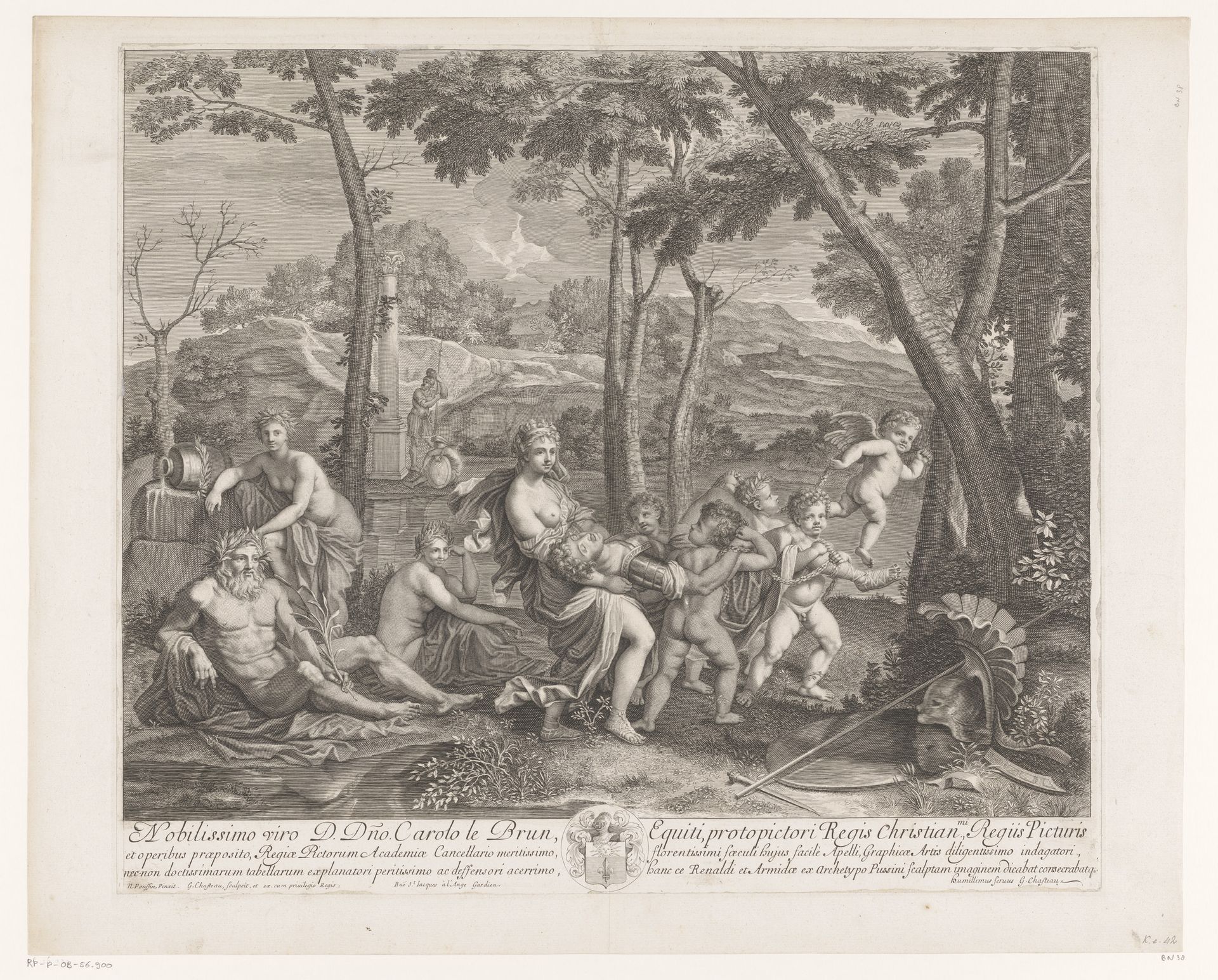 Rinaldo en Armida by Guillaume Chasteau
