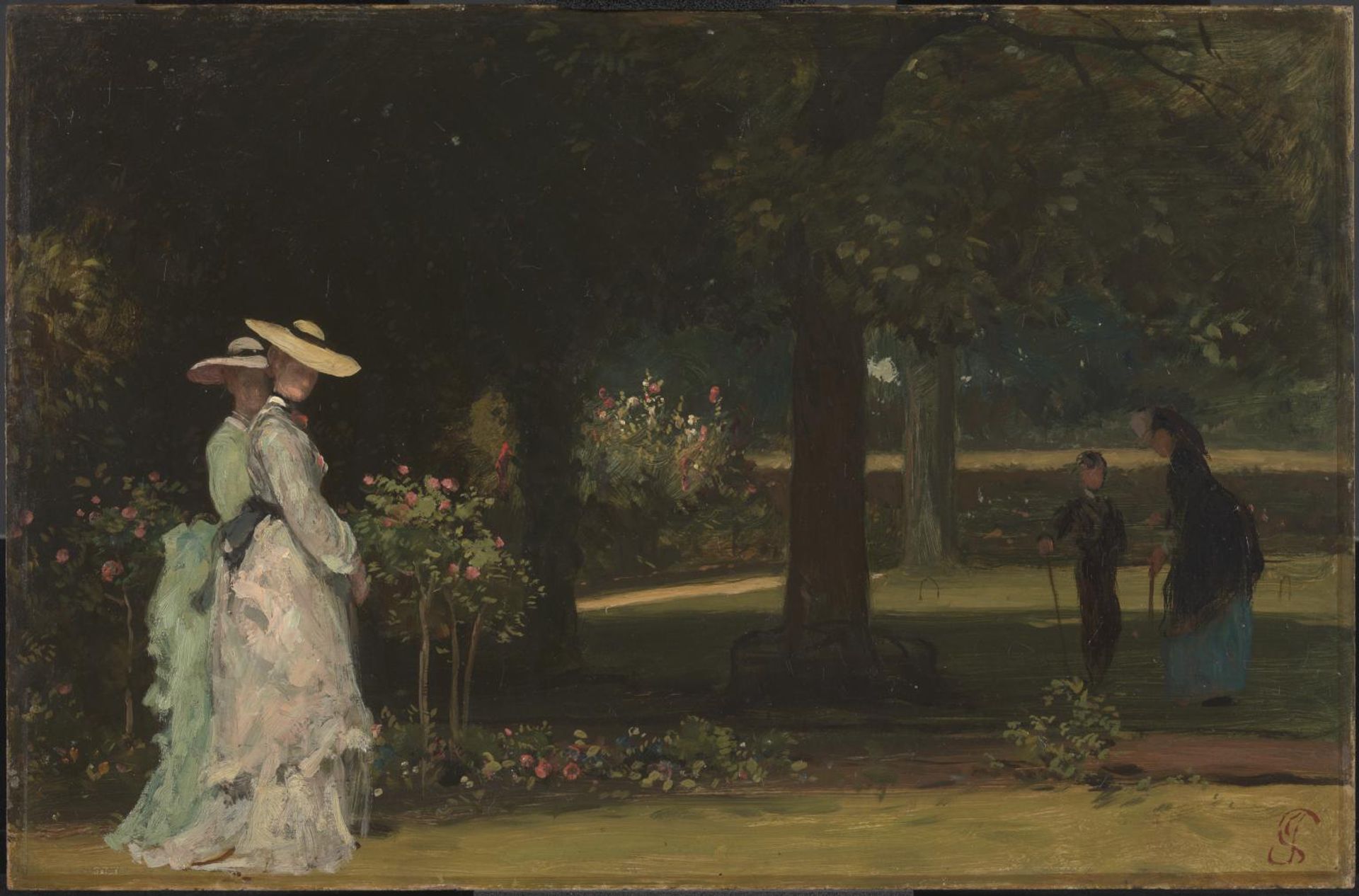 Miss Martineau’s Garden by James Sant