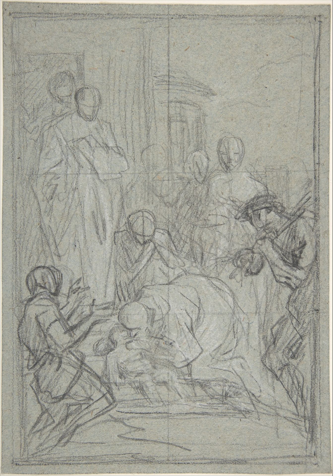 St. Benedict Resuscitating an Infant by Pierre Hubert Subleyras