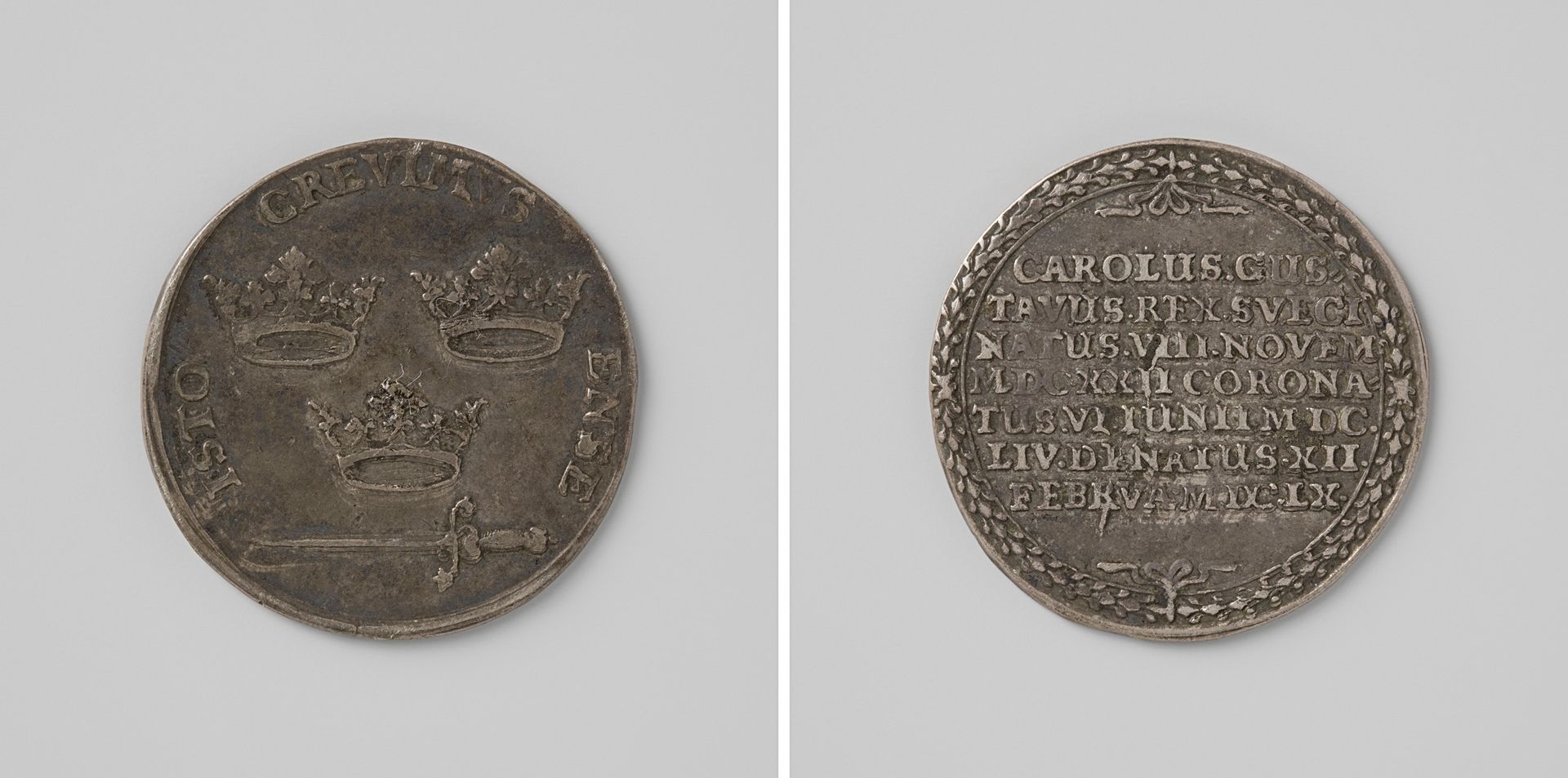 Dood van Karel X Gustaaf, koning van Zweden by Anonymous