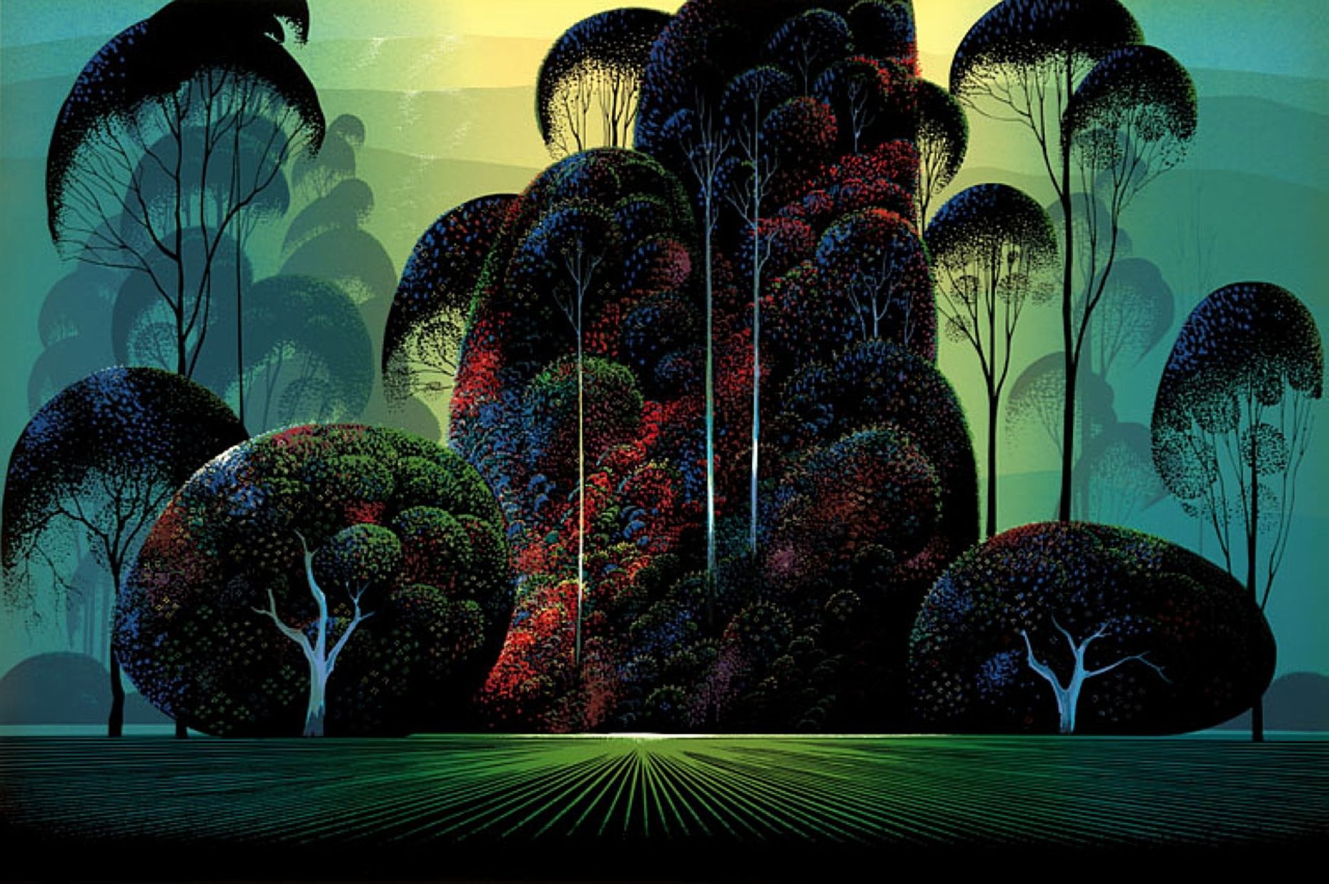 Mendacino by Eyvind Earle