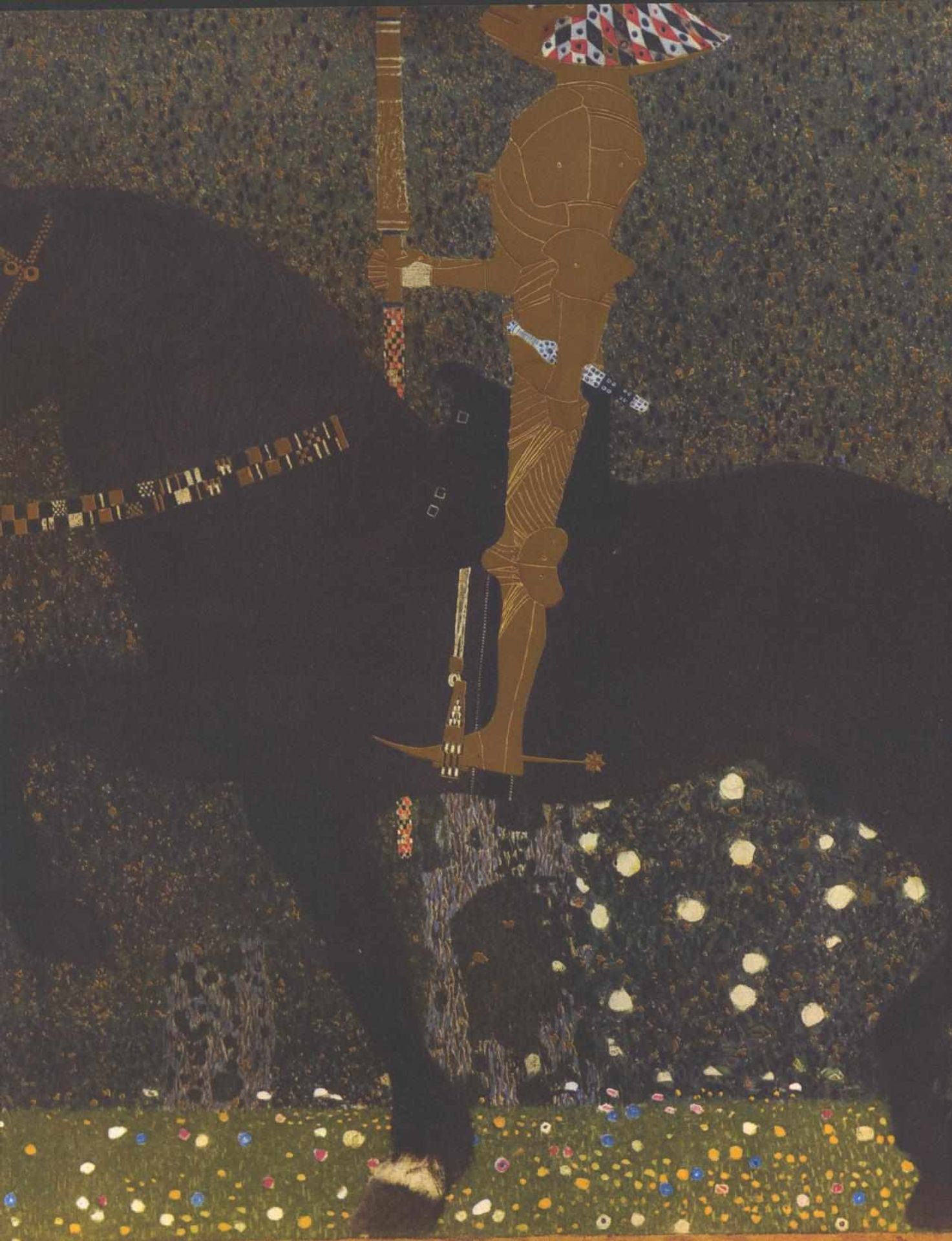 The Golden Knight by Gustav Klimt