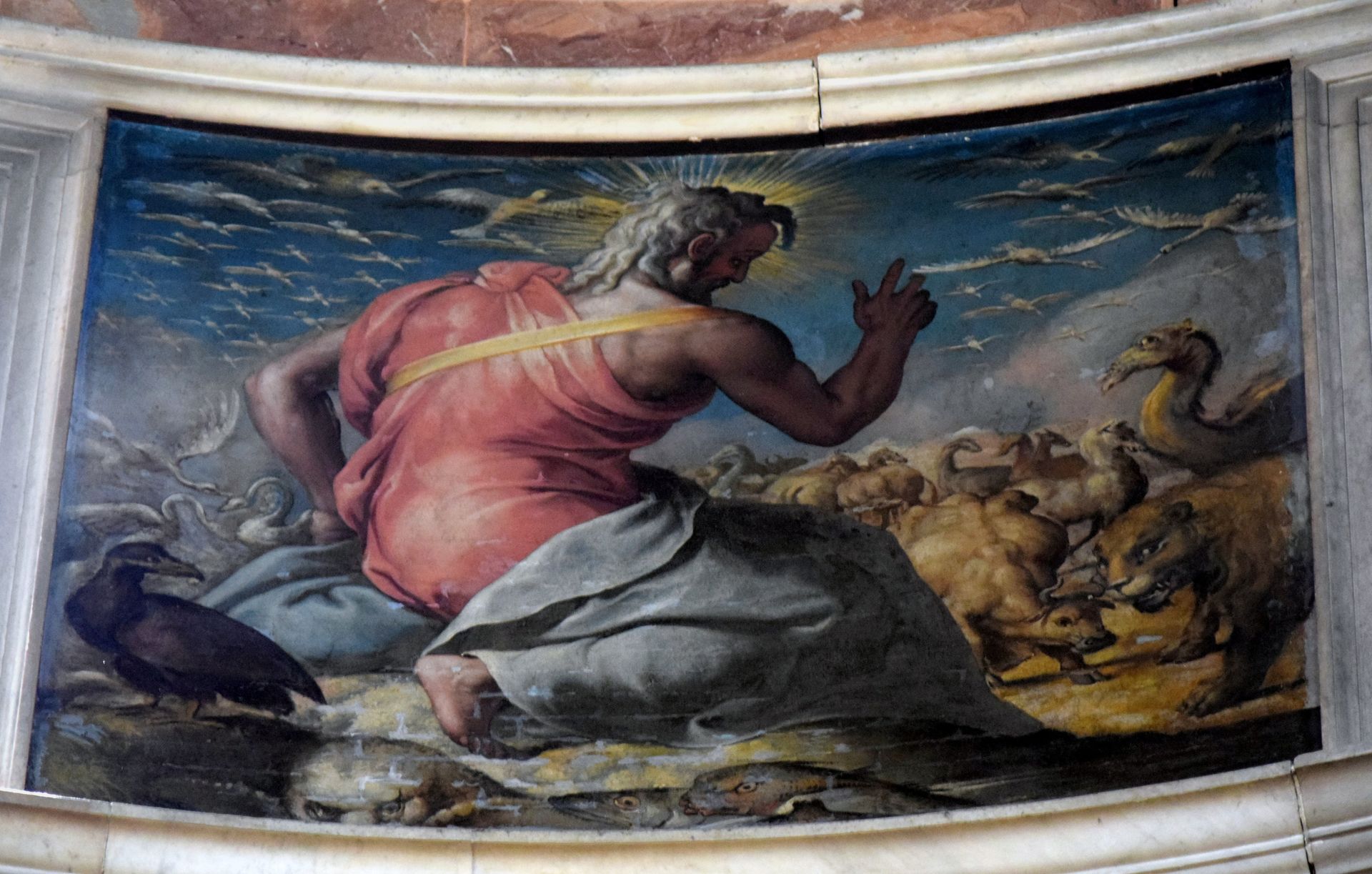 Creation of the Animals by Francesco de' Rossi (Francesco Salviati), "Cecchino"