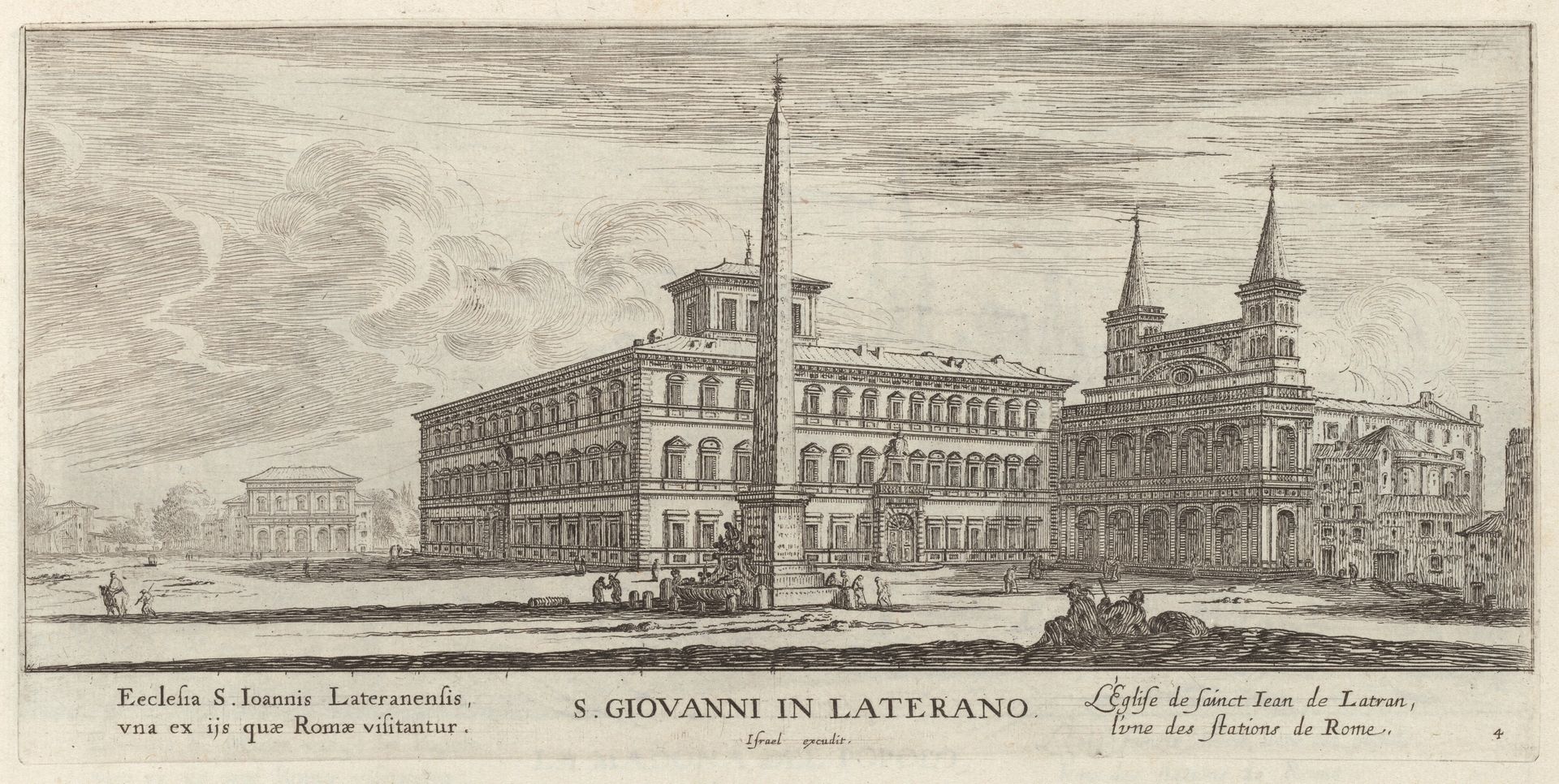 S. Giovanni in Laterano by Israel Silvestre