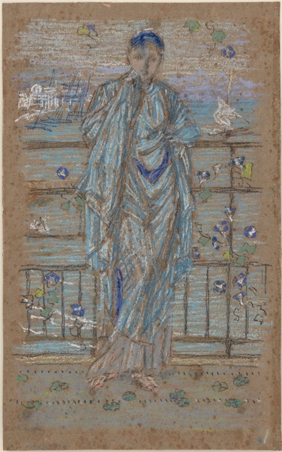 Morning Glories by James Abbott McNeill Whistler