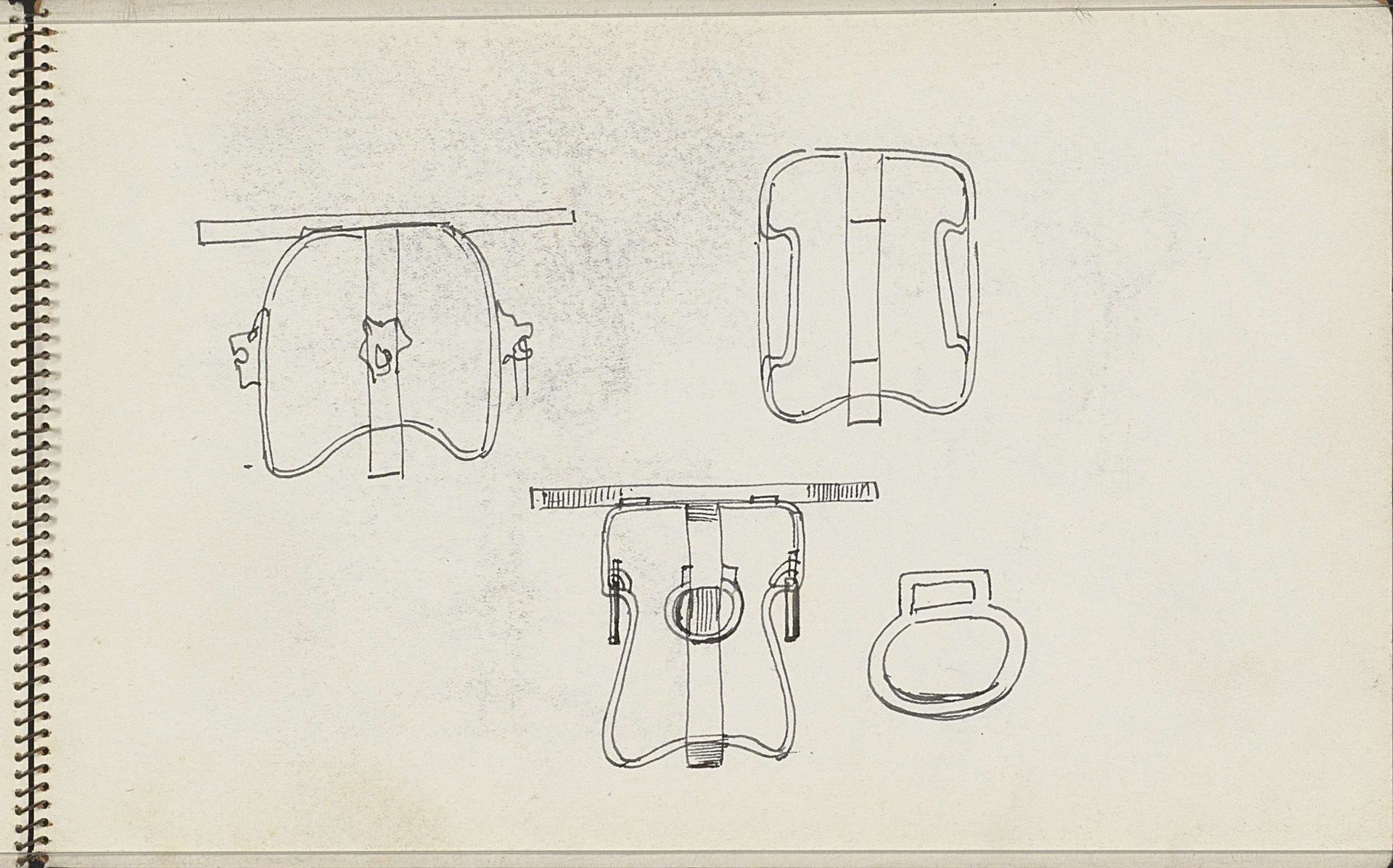 Ontwerpen voor een salontafel by Carel Adolph Lion Cachet