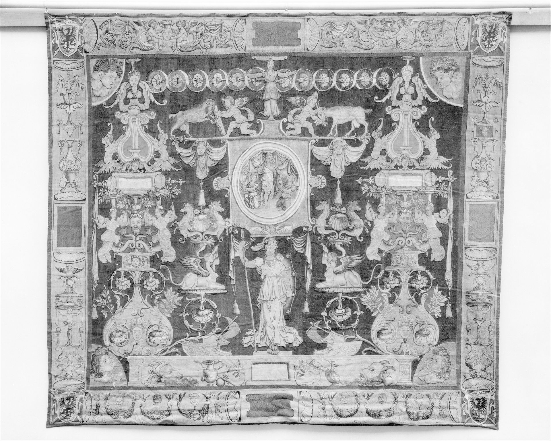 Minerva from the "Doria Grotesques" by Perino del Vaga (Pietro Buonaccorsi)