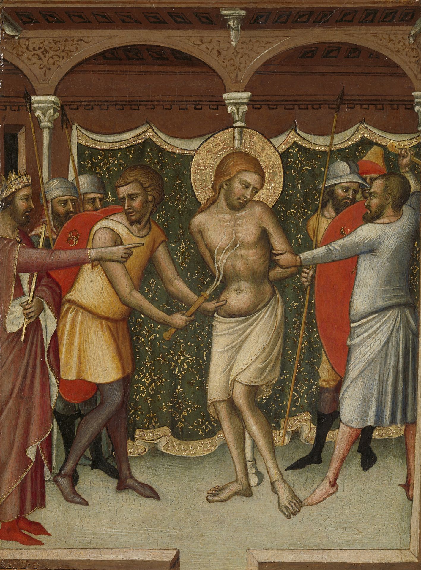 De Geseling Van Christus by Luca di Tommé