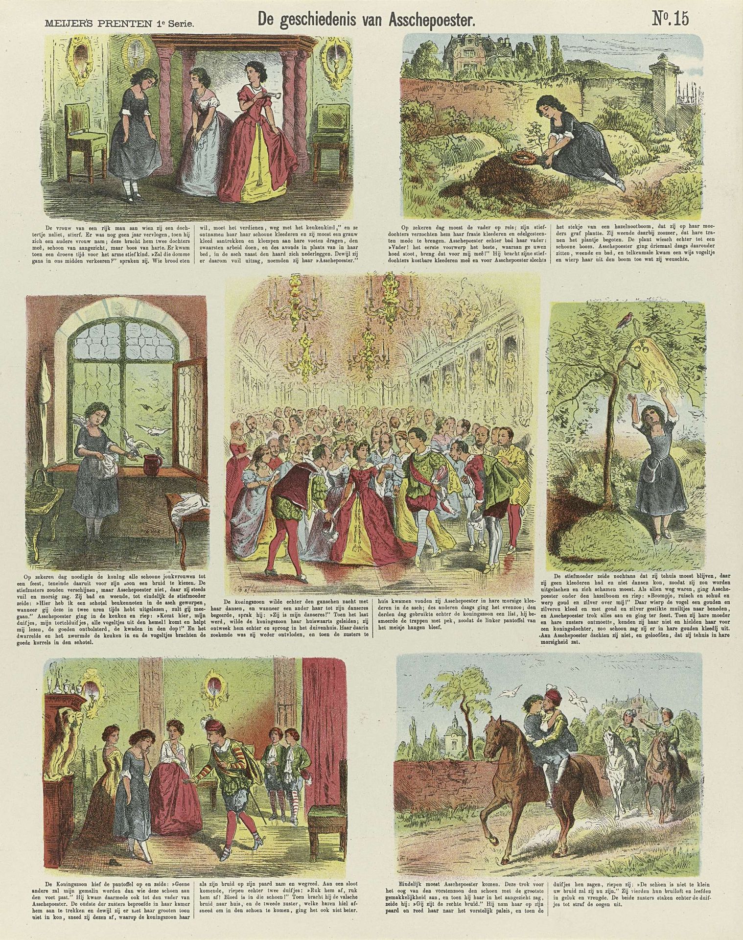 De geschiedenis van Asschepoester by De Ruyter & Meijer