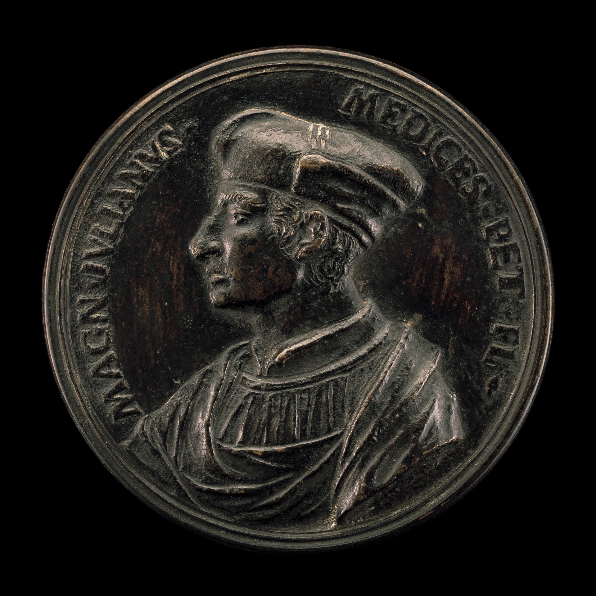 Giuliano II de' Medici, 1479-1516, Duc de Nemours 1515 [obverse] by Antonio Francesco Selvi