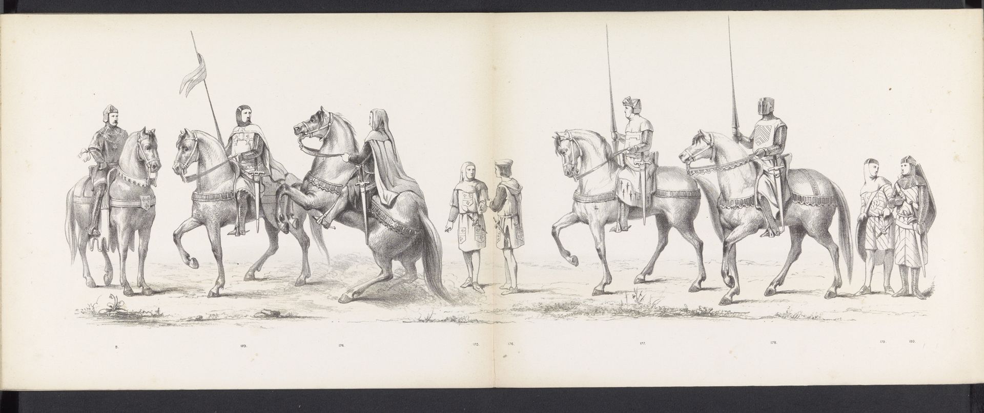 Maskerade van de Leidse studenten, 1865 (plaat 14) by Jan Daniël Cornelis Carel Willem baron de Constant Rebecque