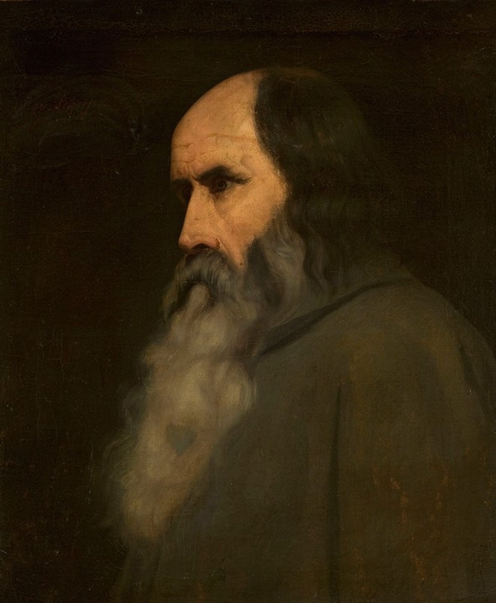 Portrait of an old man by Ary Scheffer