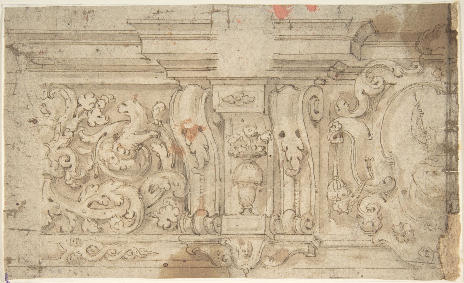 Design for an Architectural Frieze by Anonymous
