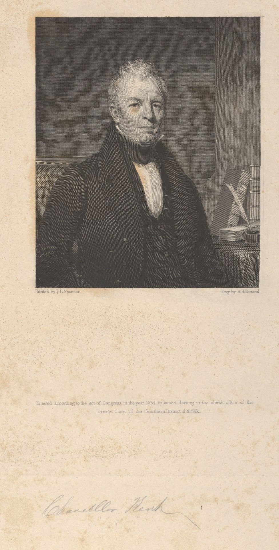 James Kent by Asher Brown Durand