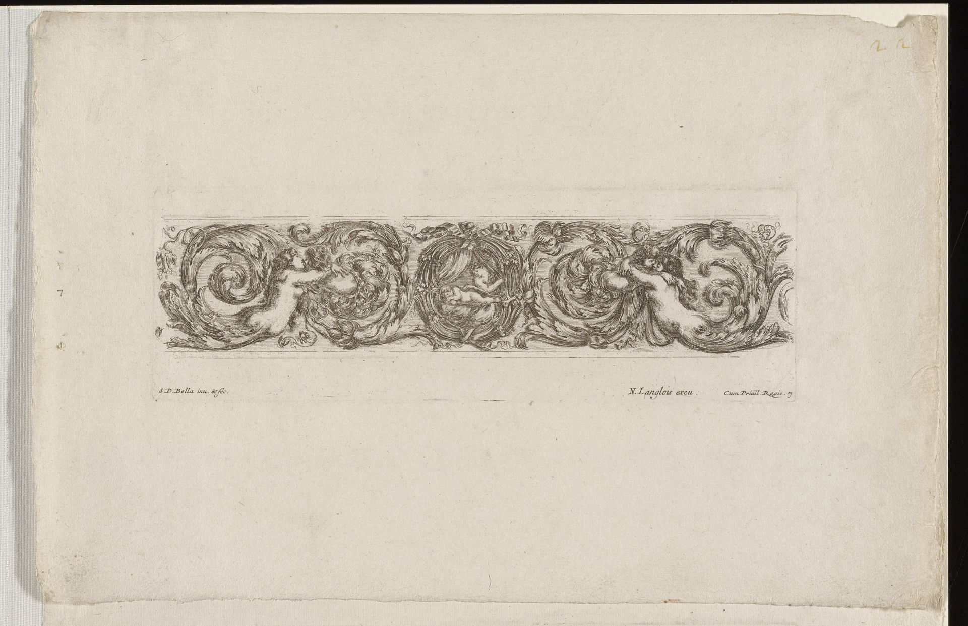 Plate 7 by Stefano della Bella