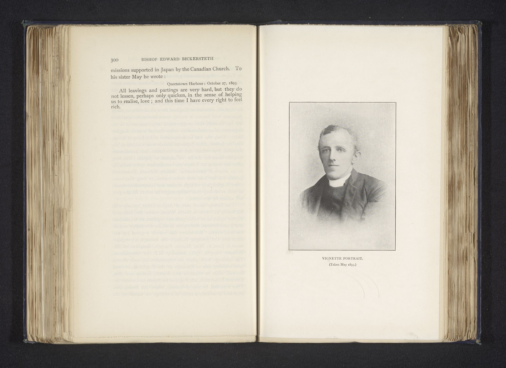 Vignette portrait by Anonymous