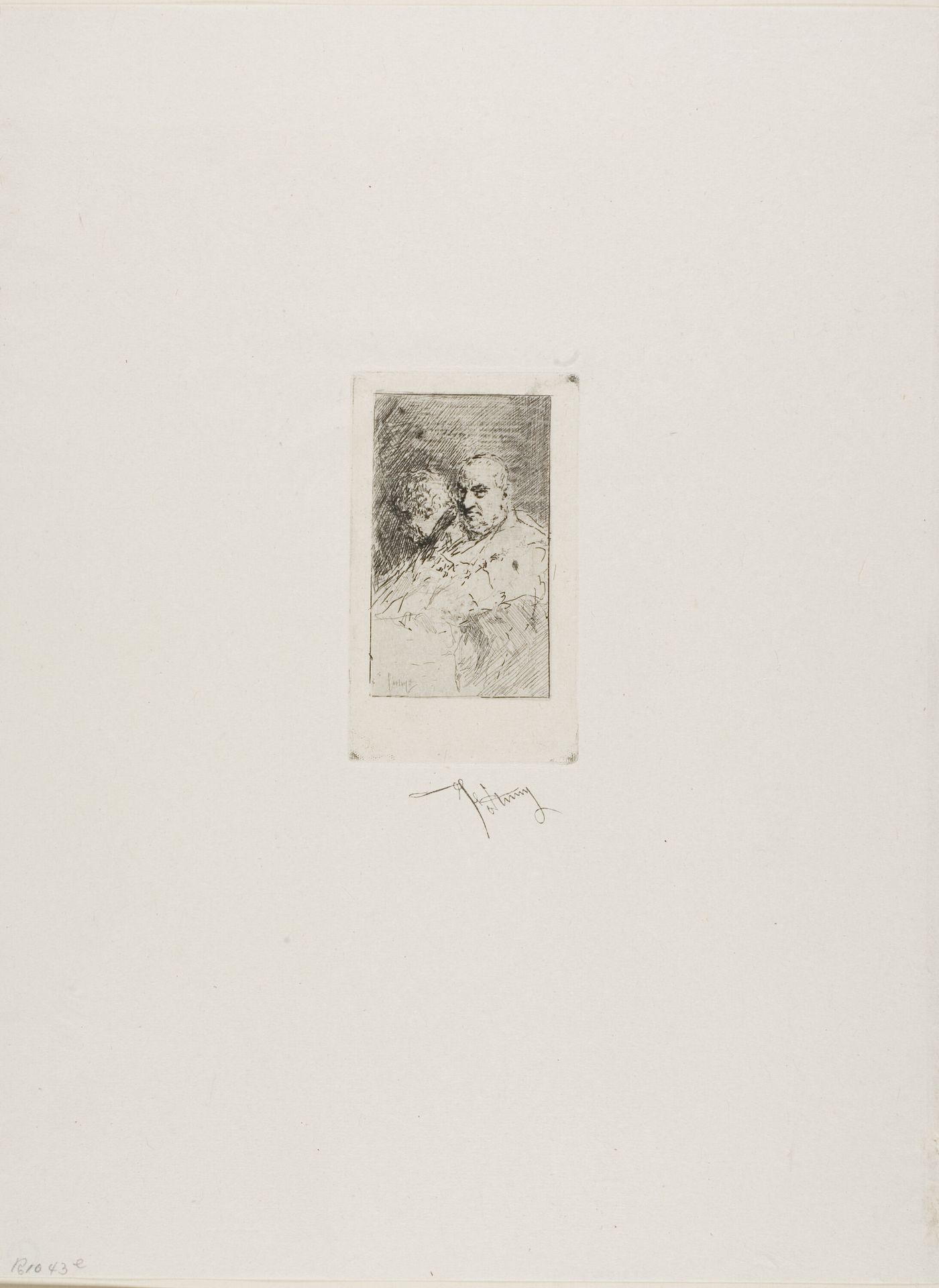 Two Cardinals by Mariano Fortuny Marsal
