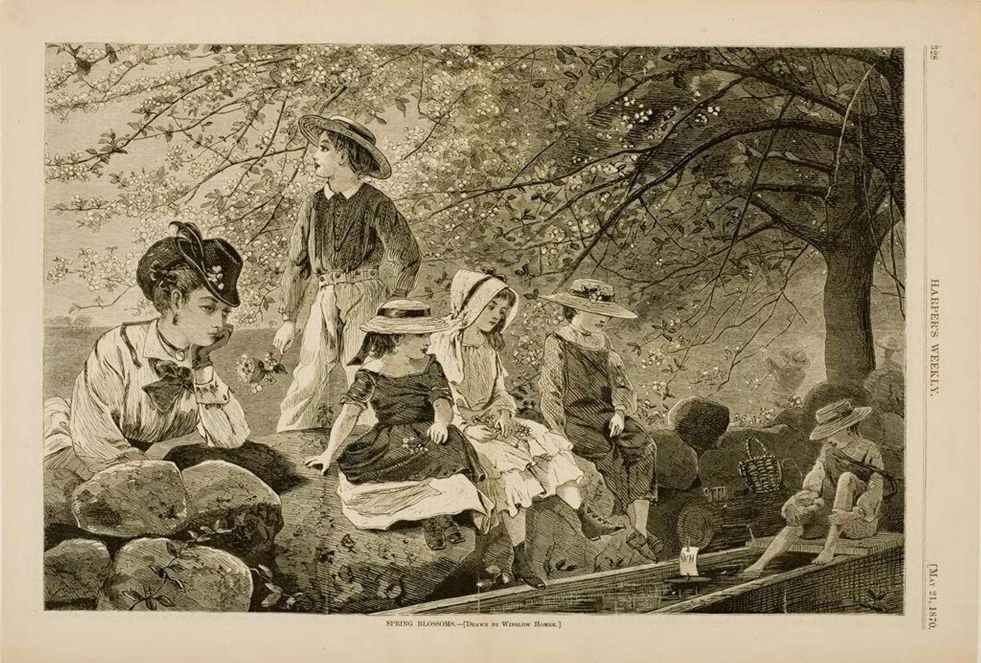 Spring Blossoms by Anonymous