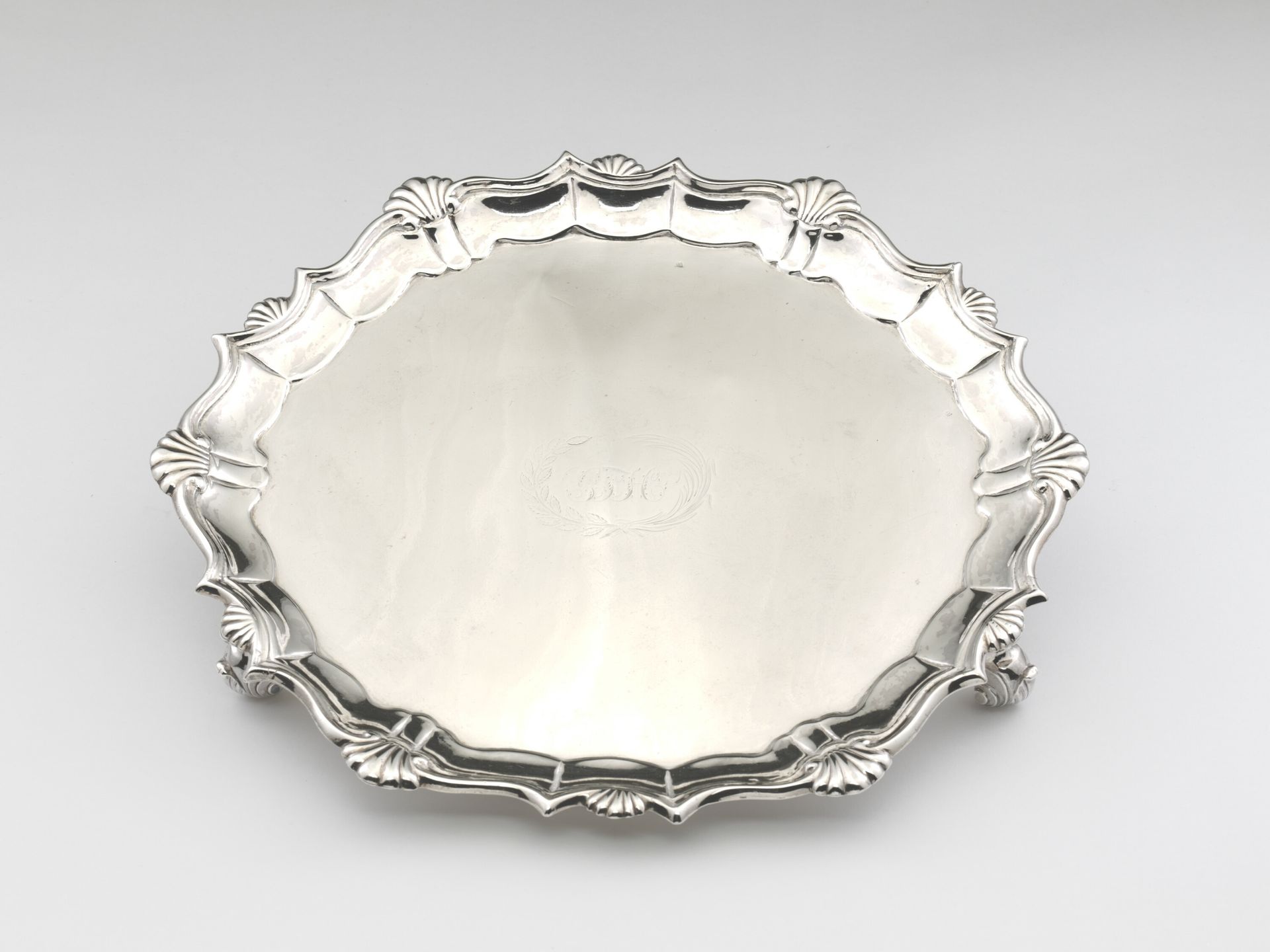 Salver by Elias Boudinot