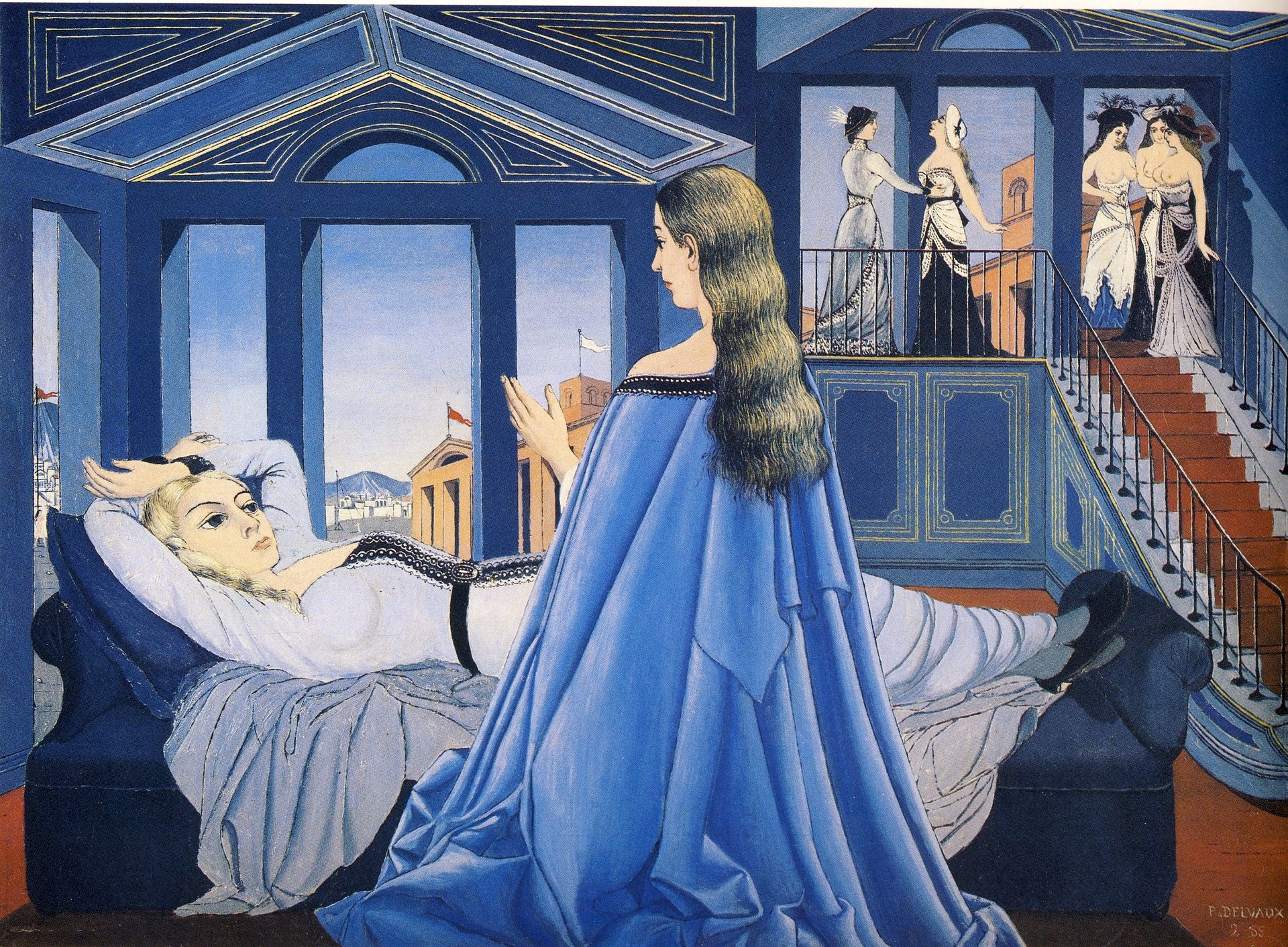 The Annunciation - Paul Delvaux | Artera