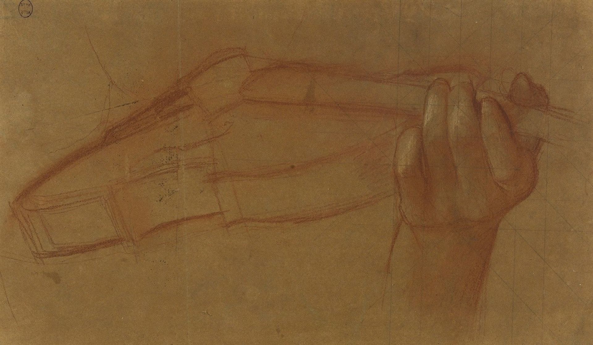 Main et violon by Pascal-Adolphe-Jean Dagnan-Bouveret