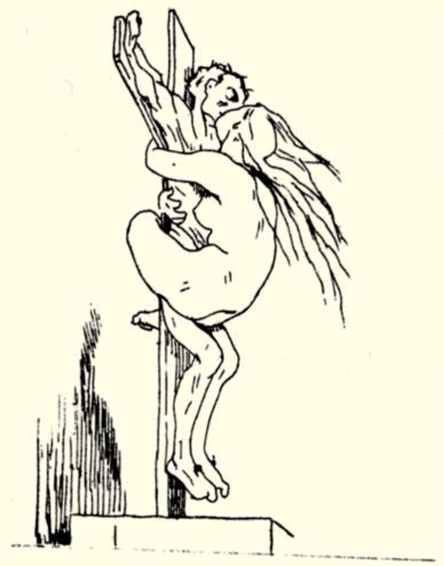St. Therese as a Philosopher by Felicien Rops