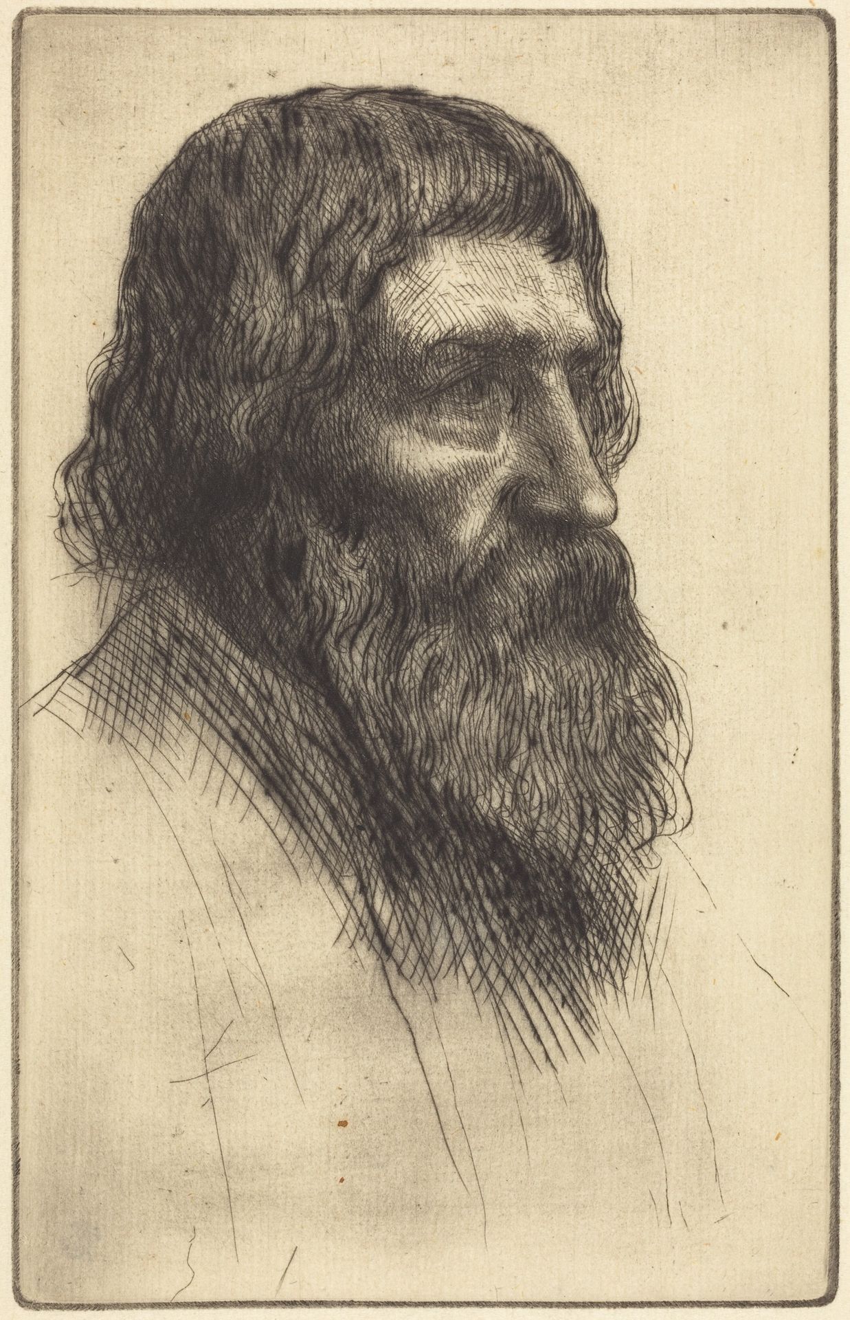 English Peasant (Paysan anglais) by Alphonse Legros