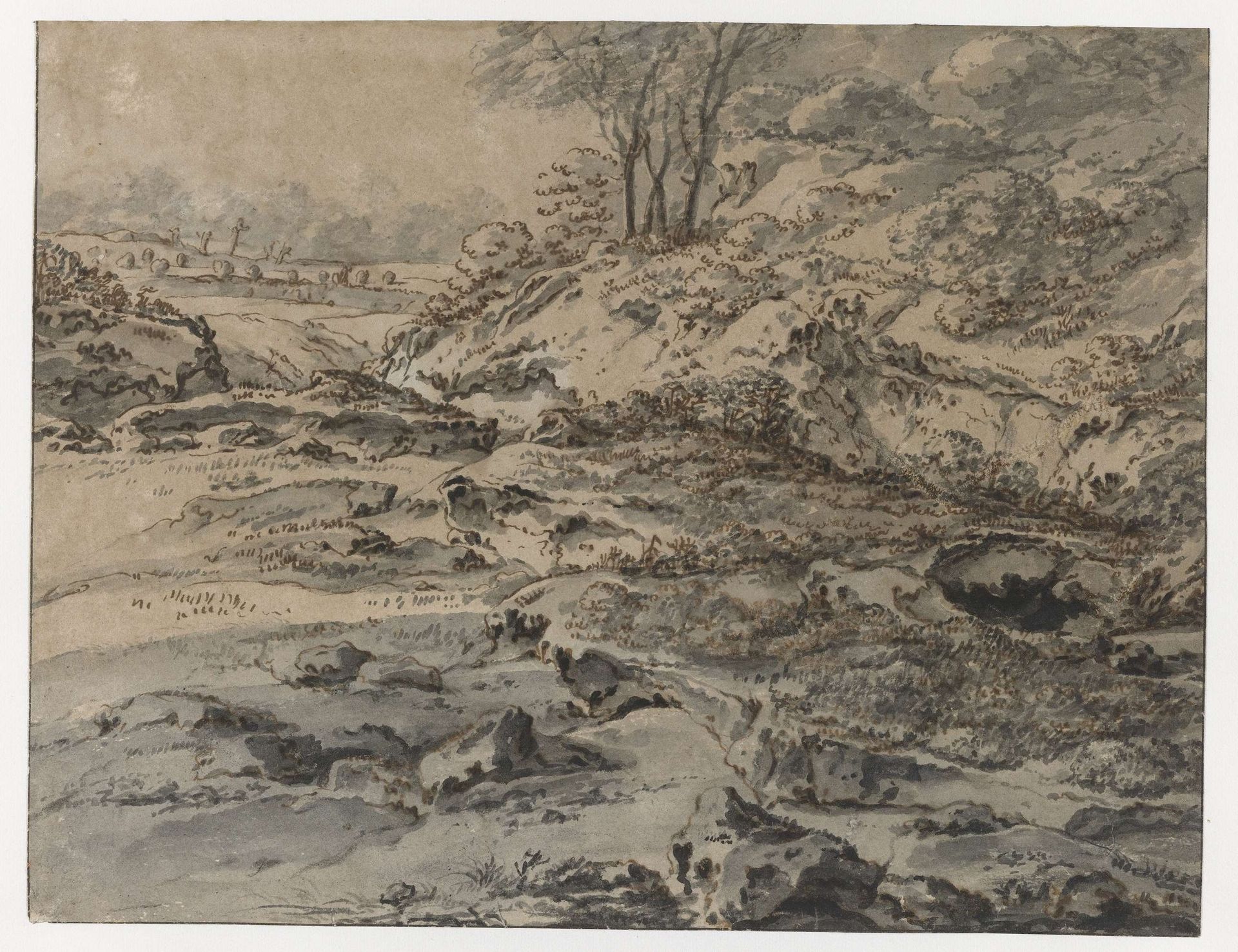 Erosion in a Hilly Landscape by Valentijn Klotz