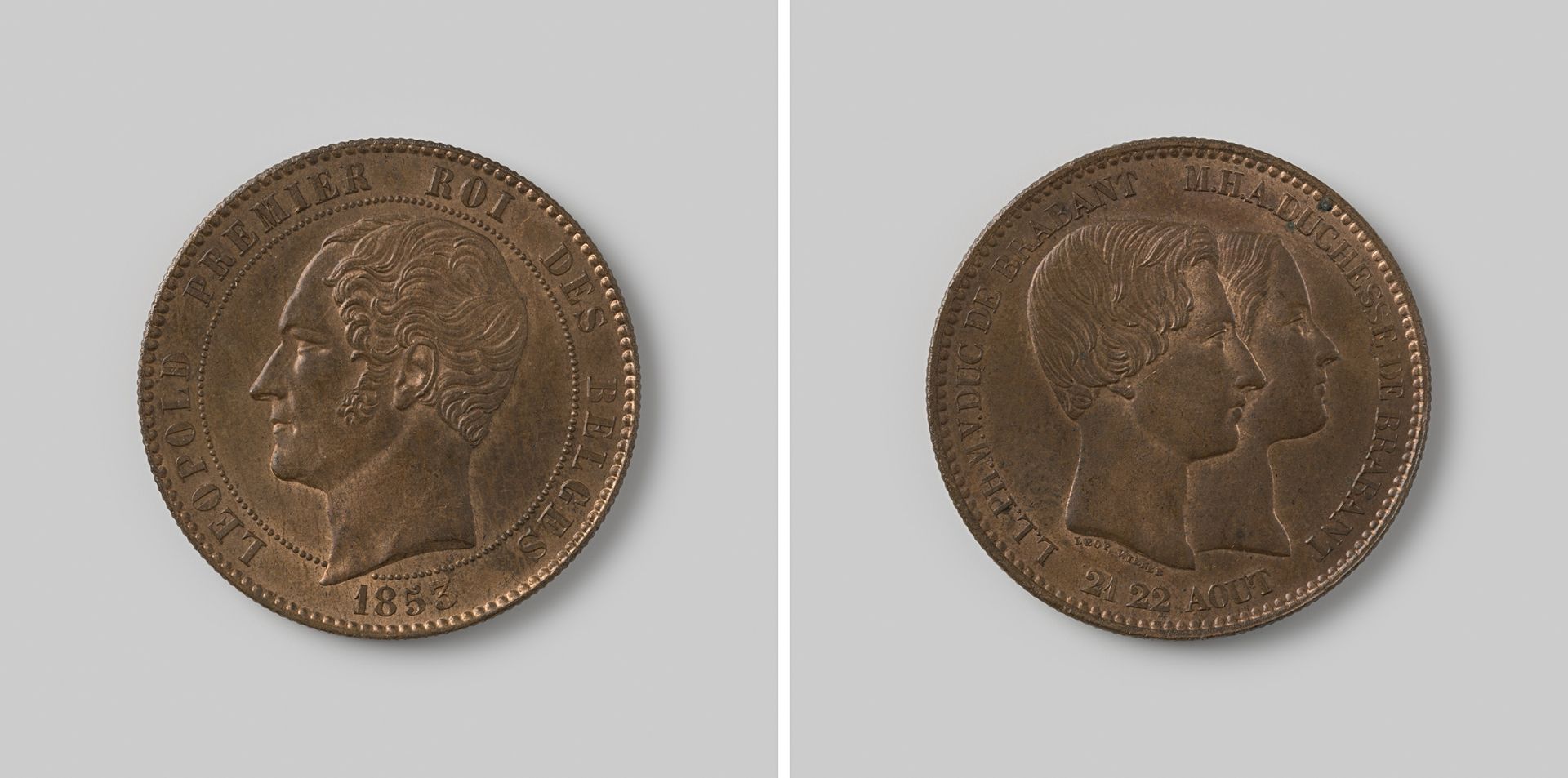 Huwelijk van de Hertog van Brabant 1853 by Leopold Wiener