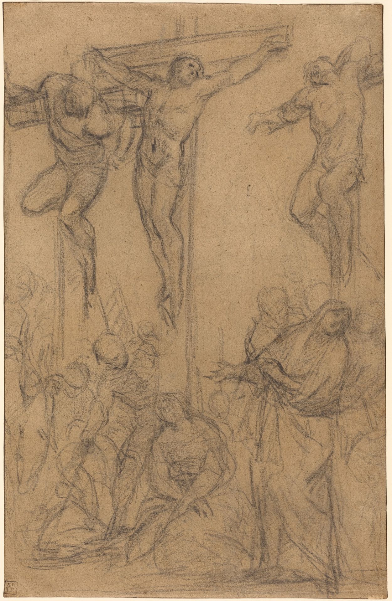 The Crucifixion by Giovanni Battista Naldini