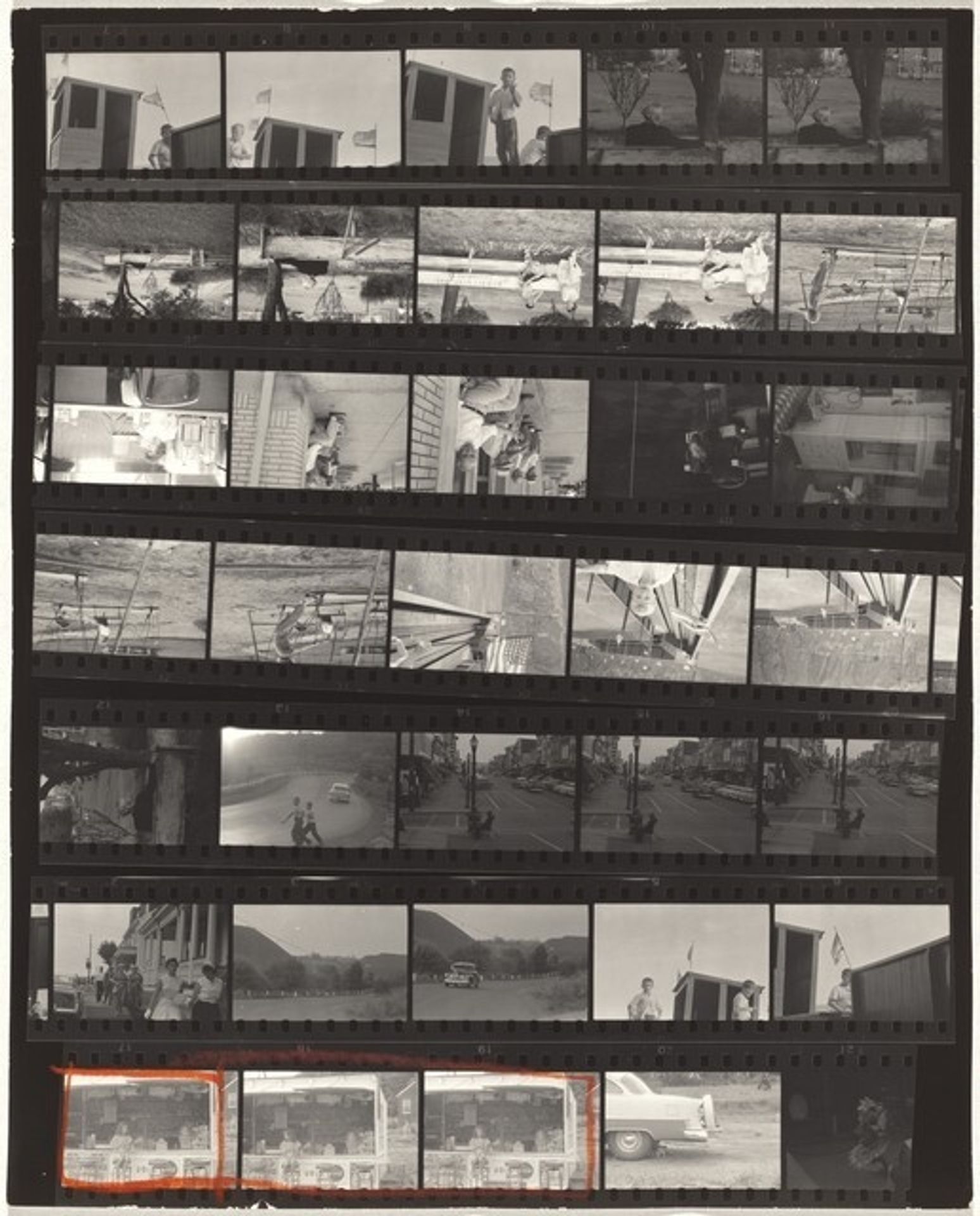Guggenheim 768--Ashland and Shenandoah, Pennsylvania by Robert Frank