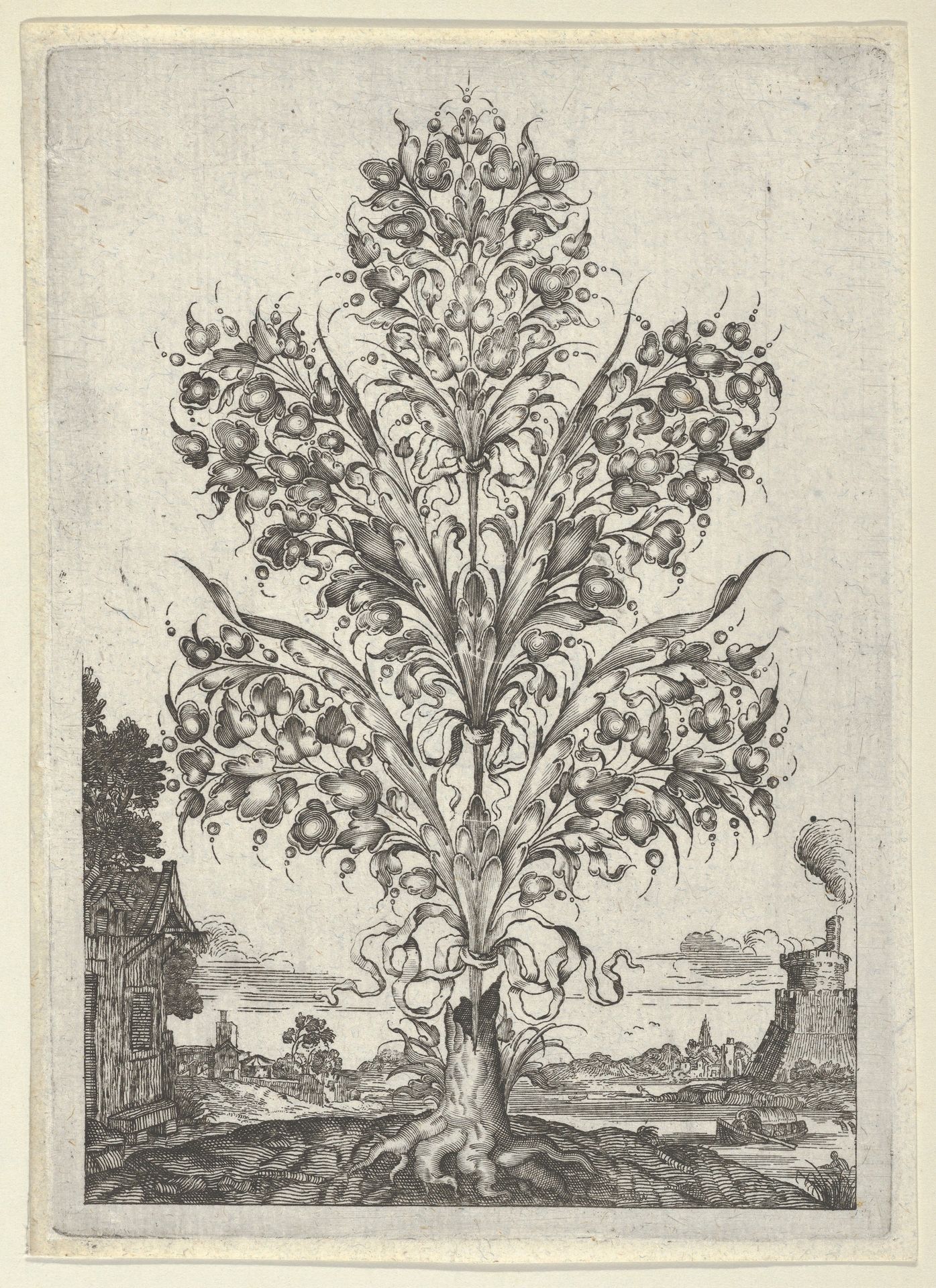 Goldsmith's Bouquet, from Newes Lauberbuechlein by Peter Aubry II