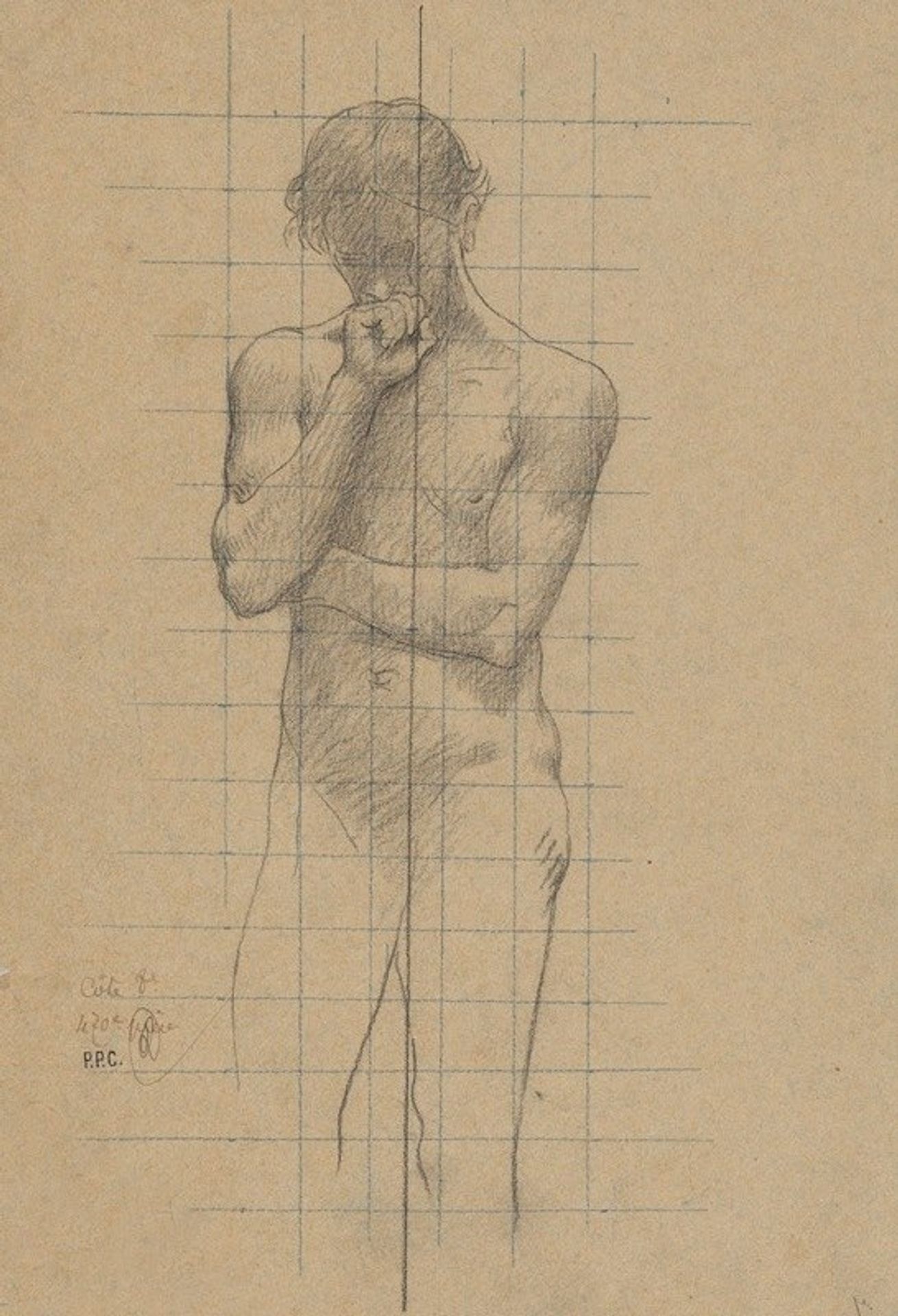Study for Geometry in ‘The Sorbonne’ by Pierre Puvis de Chavannes