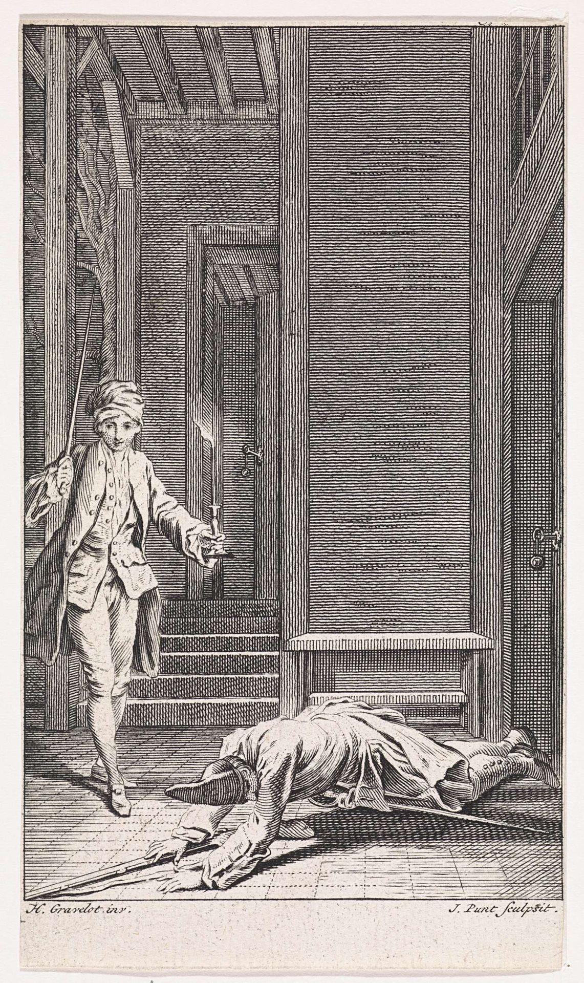 Thomas Jones in de gevangenis by Jan Punt