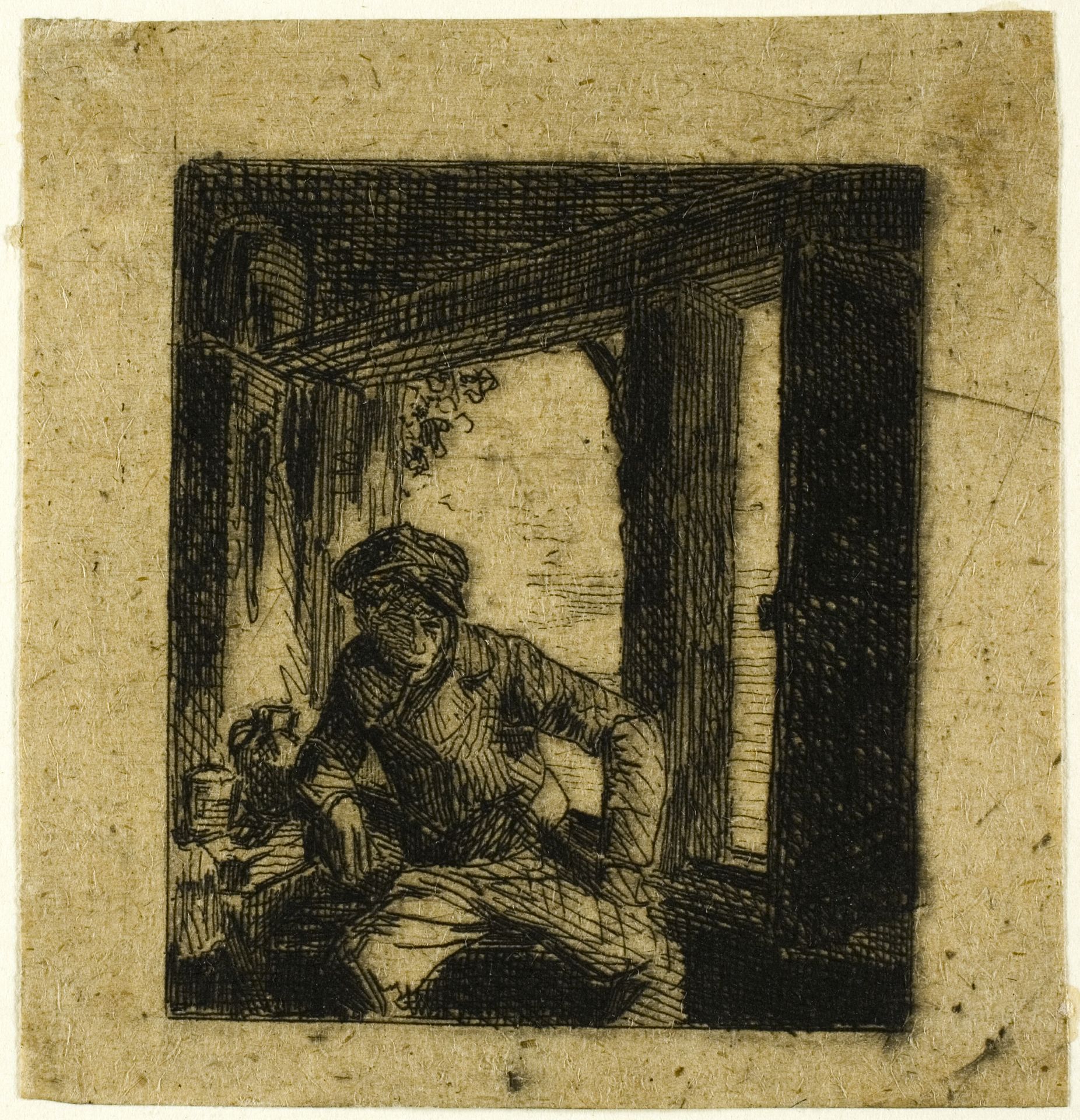 Drinker by Charles Jacque