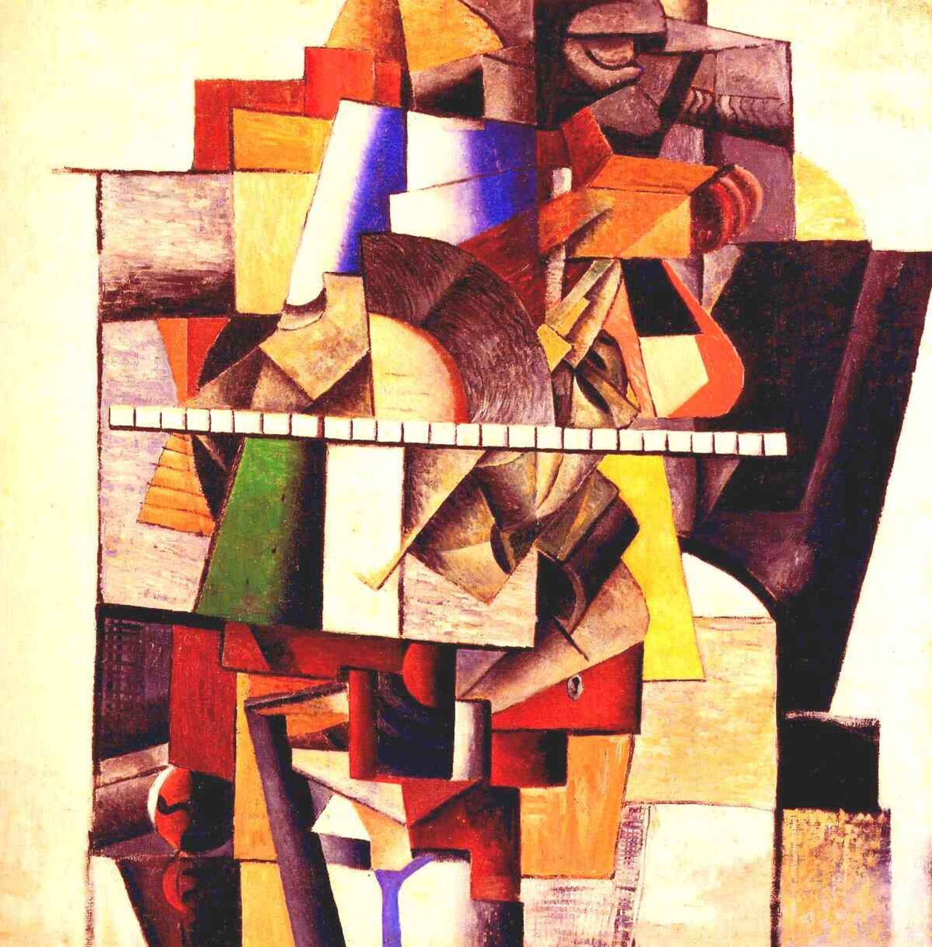 Portrait of M.V.Matyushin by Kazimir Malevich